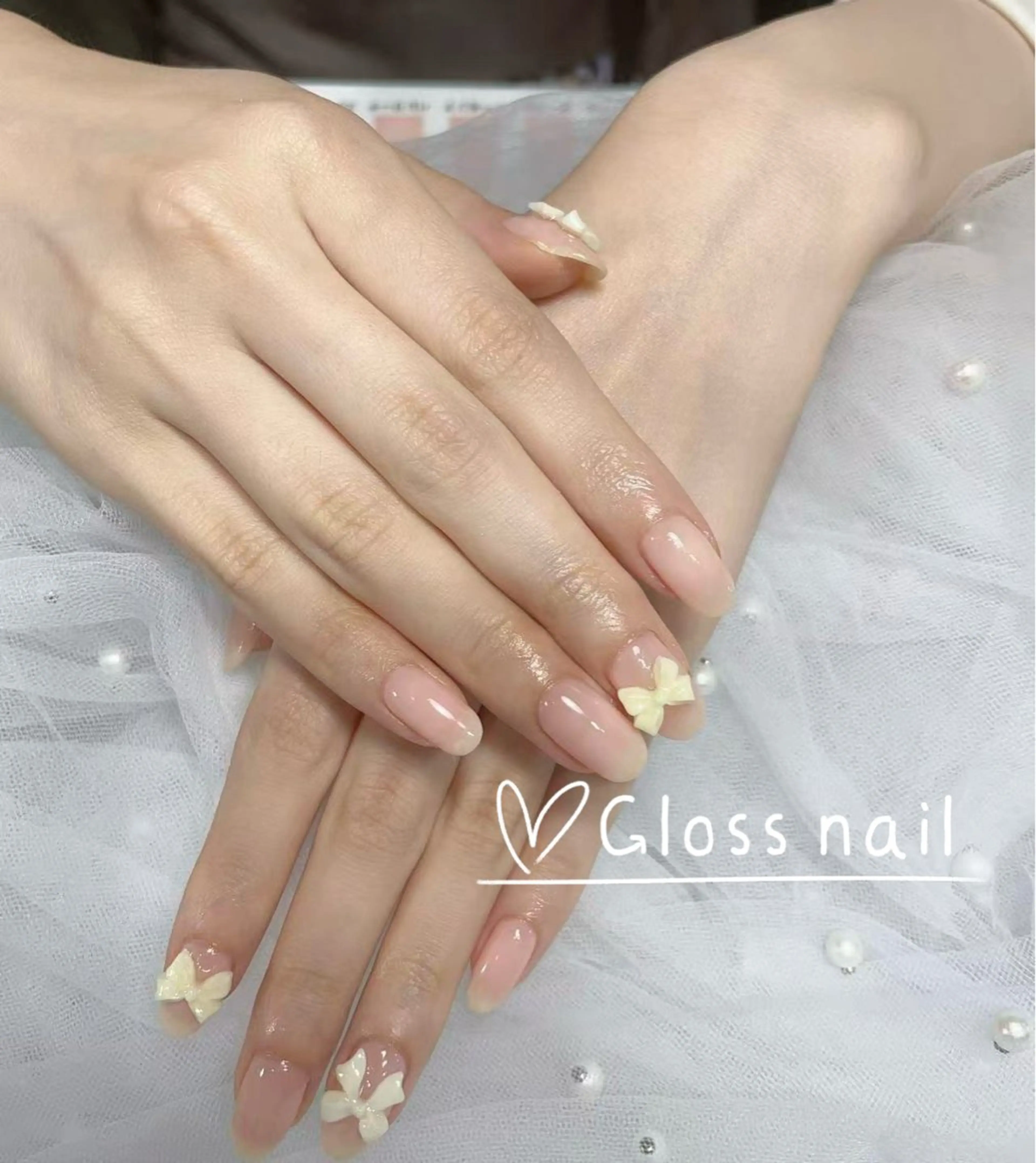 ショート カラー ハンドネイル ミホウ＆💅 モデル募集中のネイルデザイン