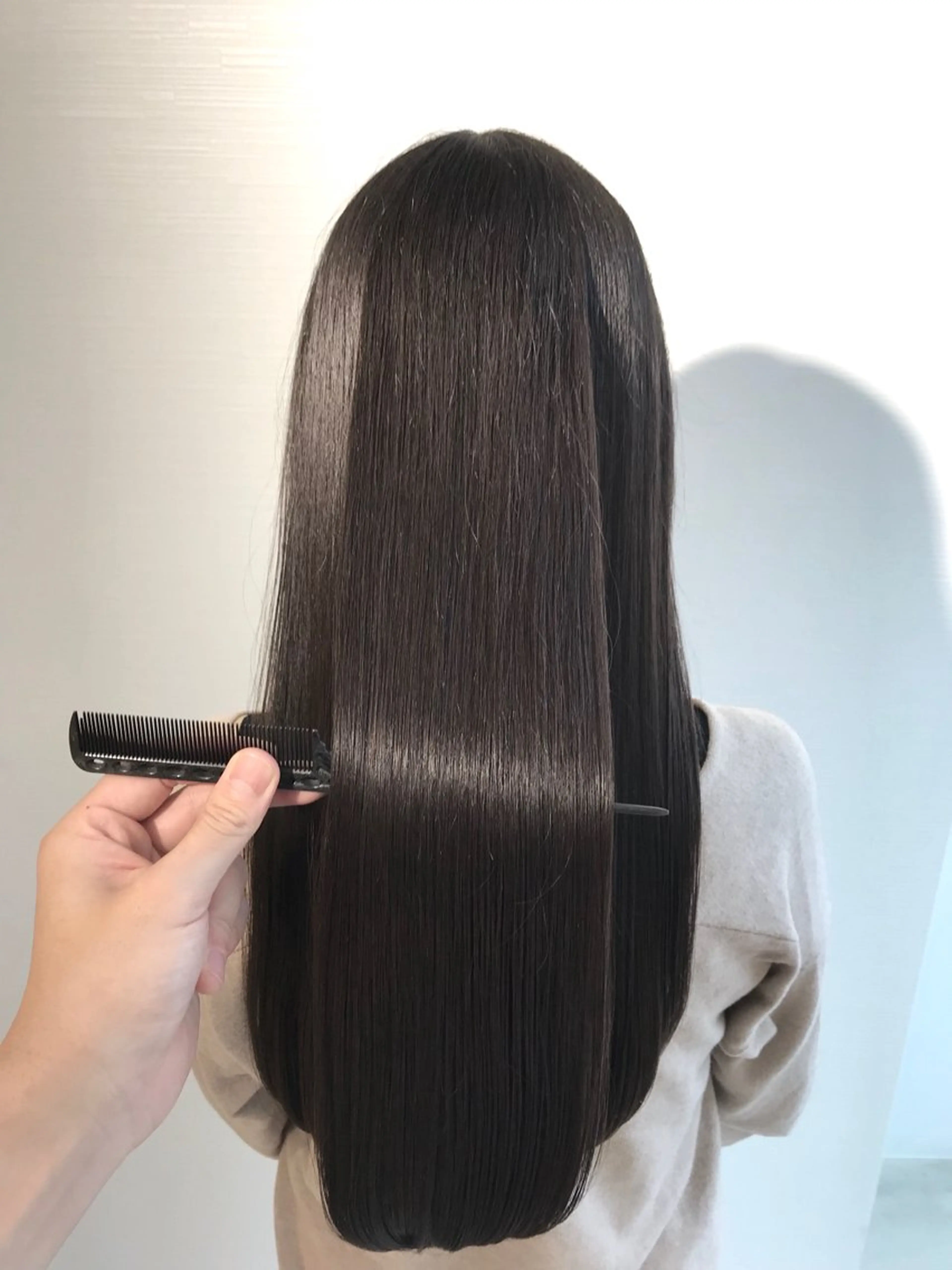 ロング カラー 髪質改善 トリートメント 🌈ハイトーン髪質改 善🌈polon🌟のヘアスタイル