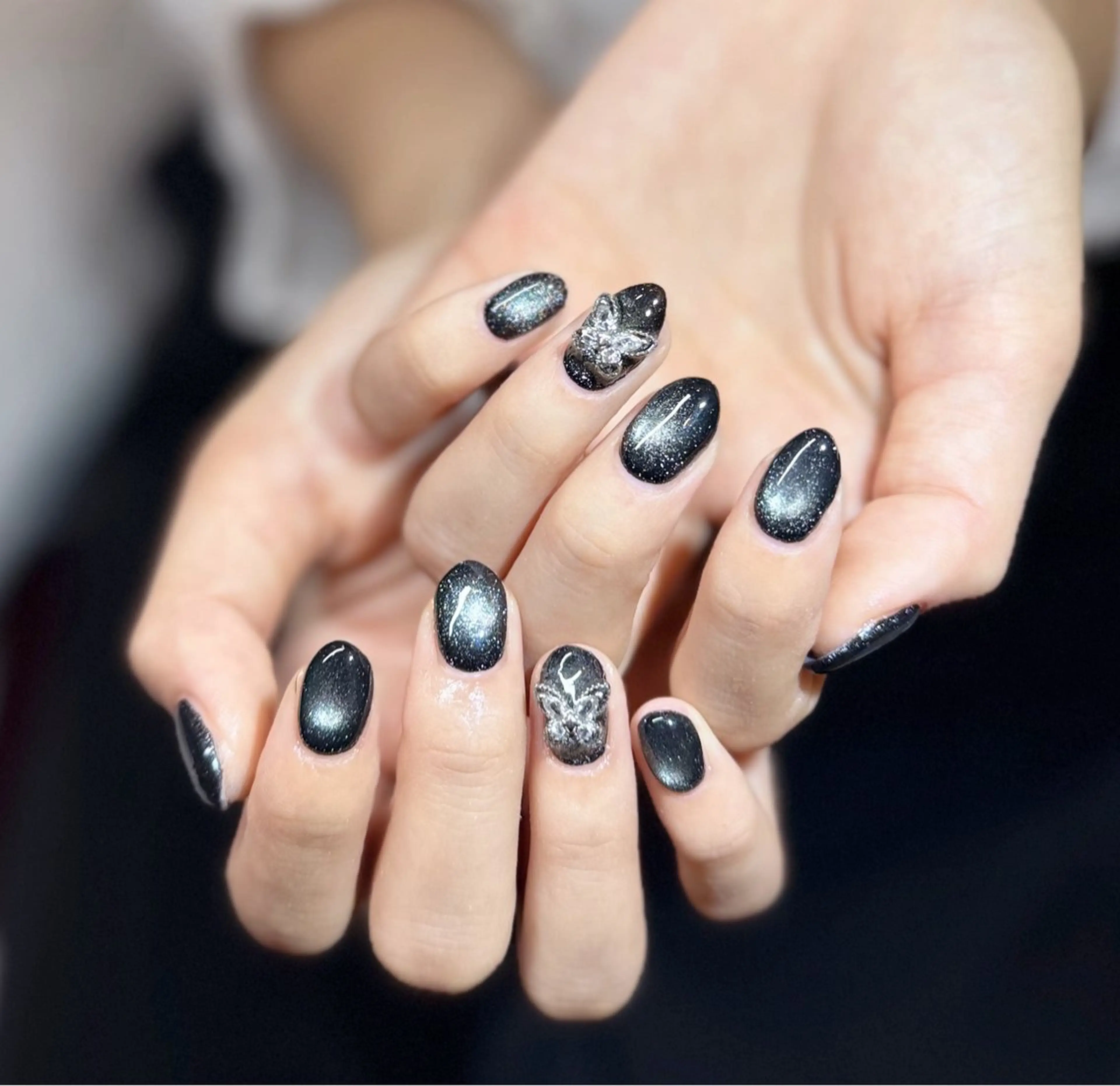 ネイル ジェルネイル マグネットネイル メンズネイル ハンドネイル マイムネイル所属・MIMnail Jr ネイリストのネイルデザイン