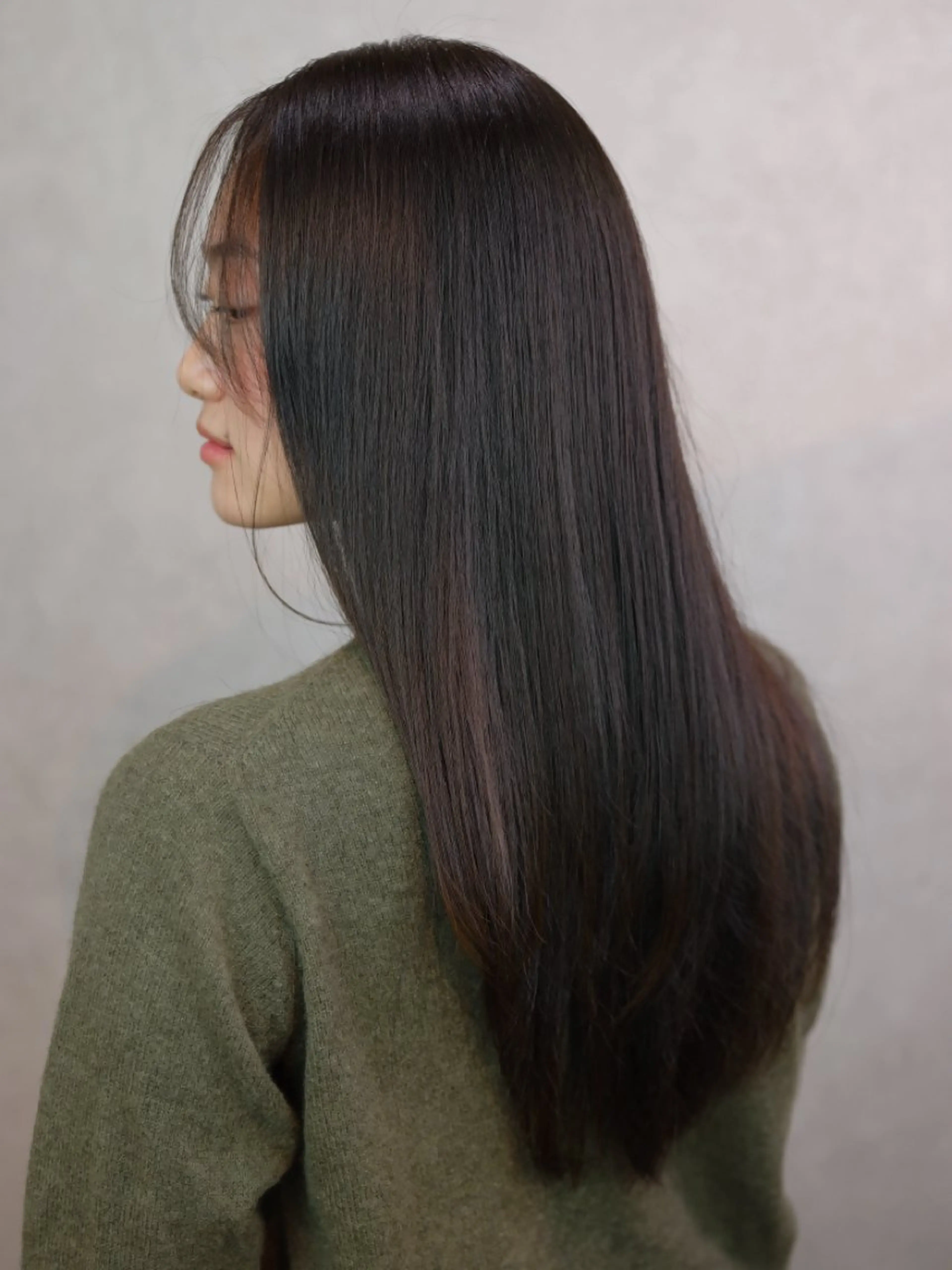 ロング 韓国風ヘア ヘアカラー トリートメント [表参道/透明感 /モテHAIR/駿太のヘアスタイル