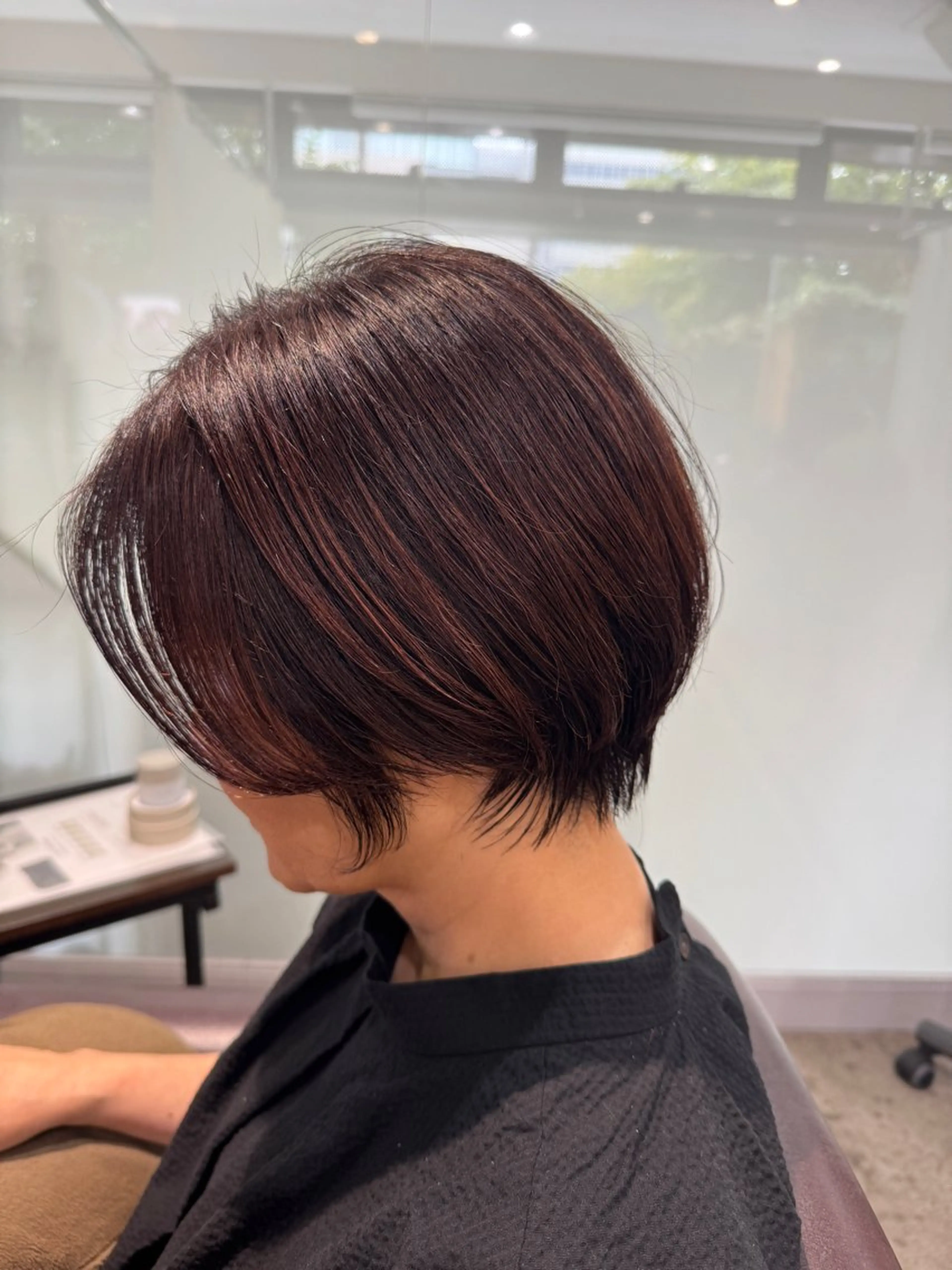 ショート カラー カット ヘアカラー トリートメント ショート/ボブ/ レイヤー✂鷲田竜也のヘアスタイル