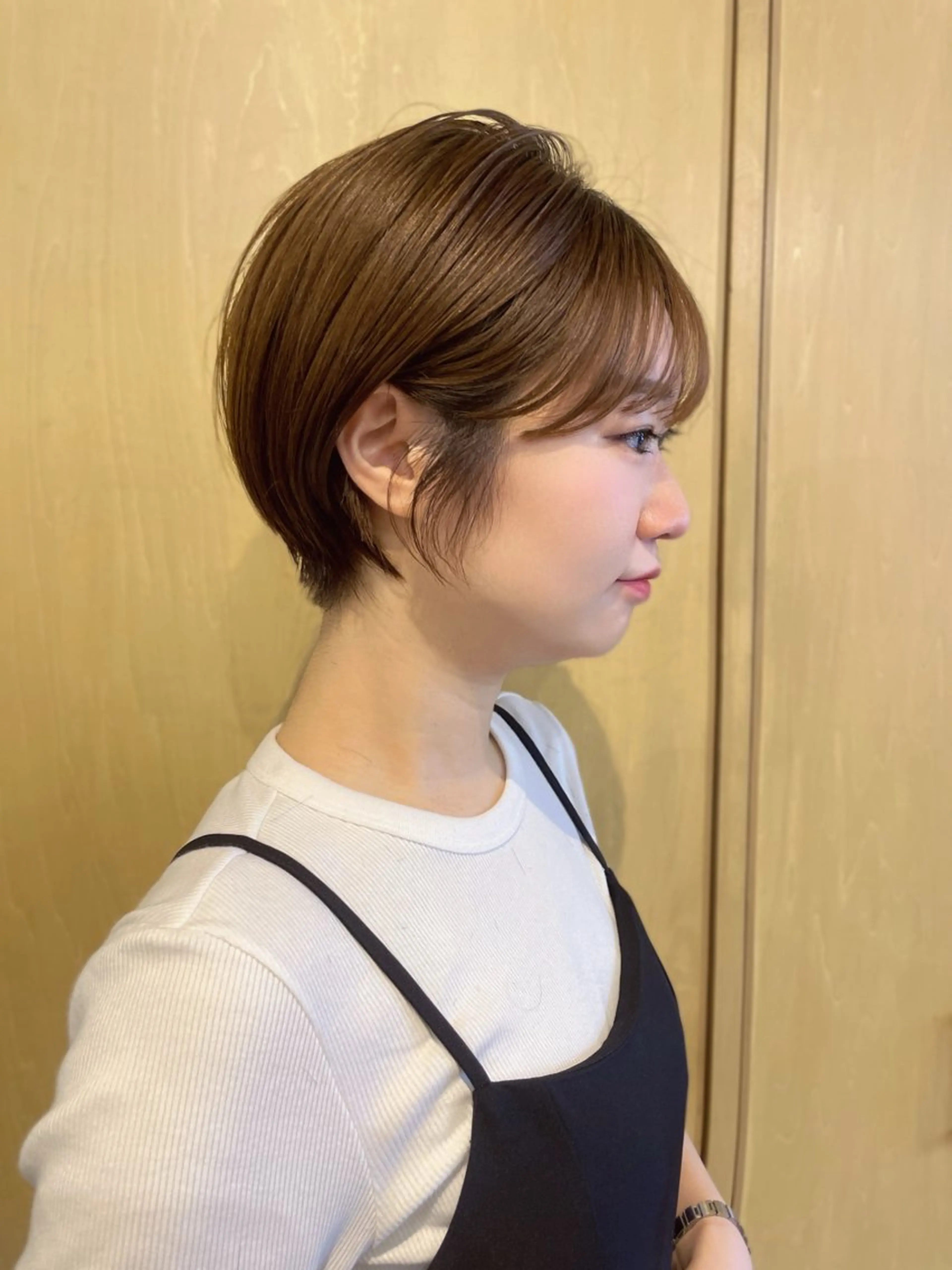 ショート ショートヘア カット ヘアカラー トリートメント ボブ/ショート/ 透明感カラー/まりなのヘアスタイル