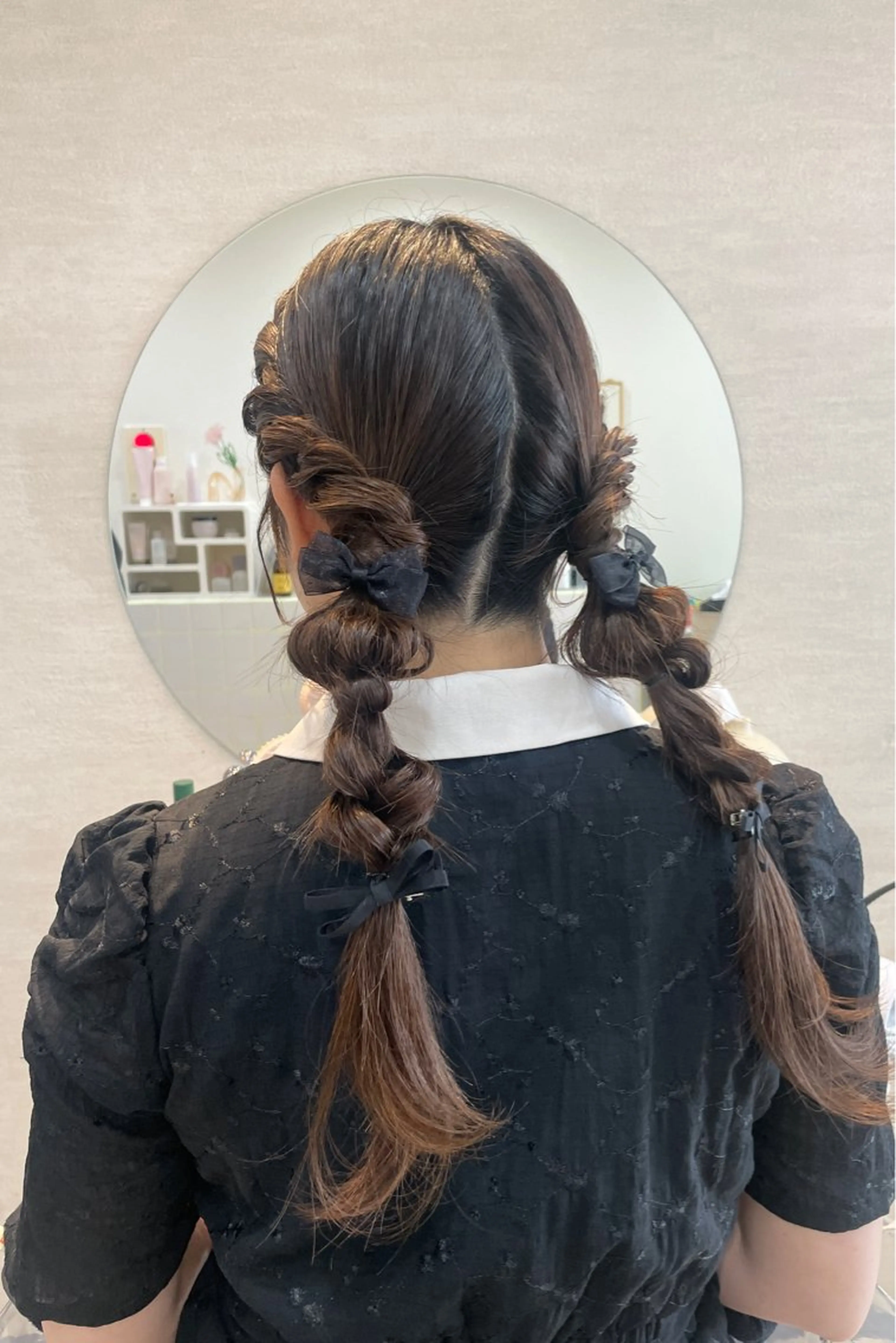 ロング ヘアセット お呼ばれヘア/セット /ヘアアレンジ/れいのヘアスタイル