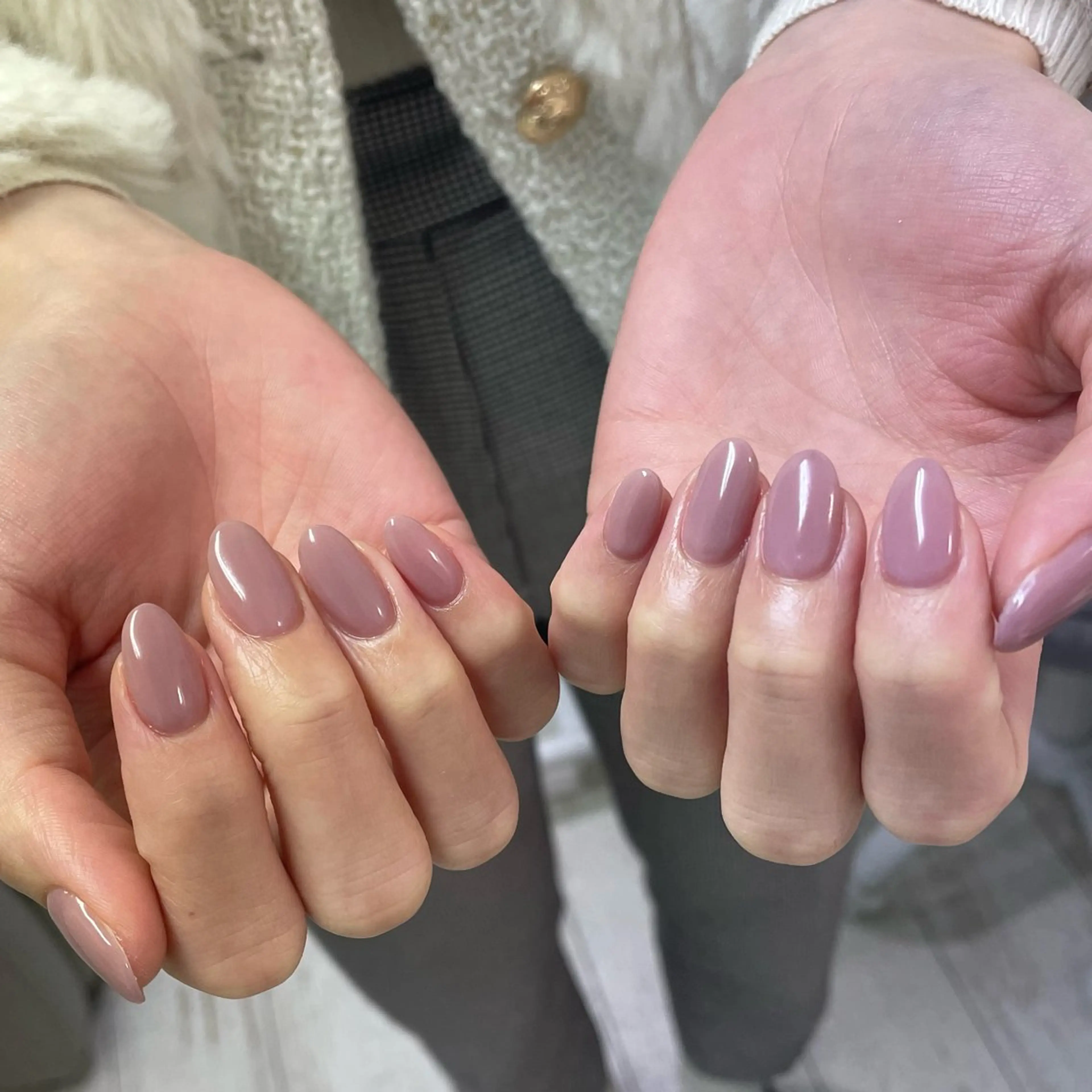 ネイル ワンカラーネイル ハンドネイル hazuki / Salon Biのネイルデザイン