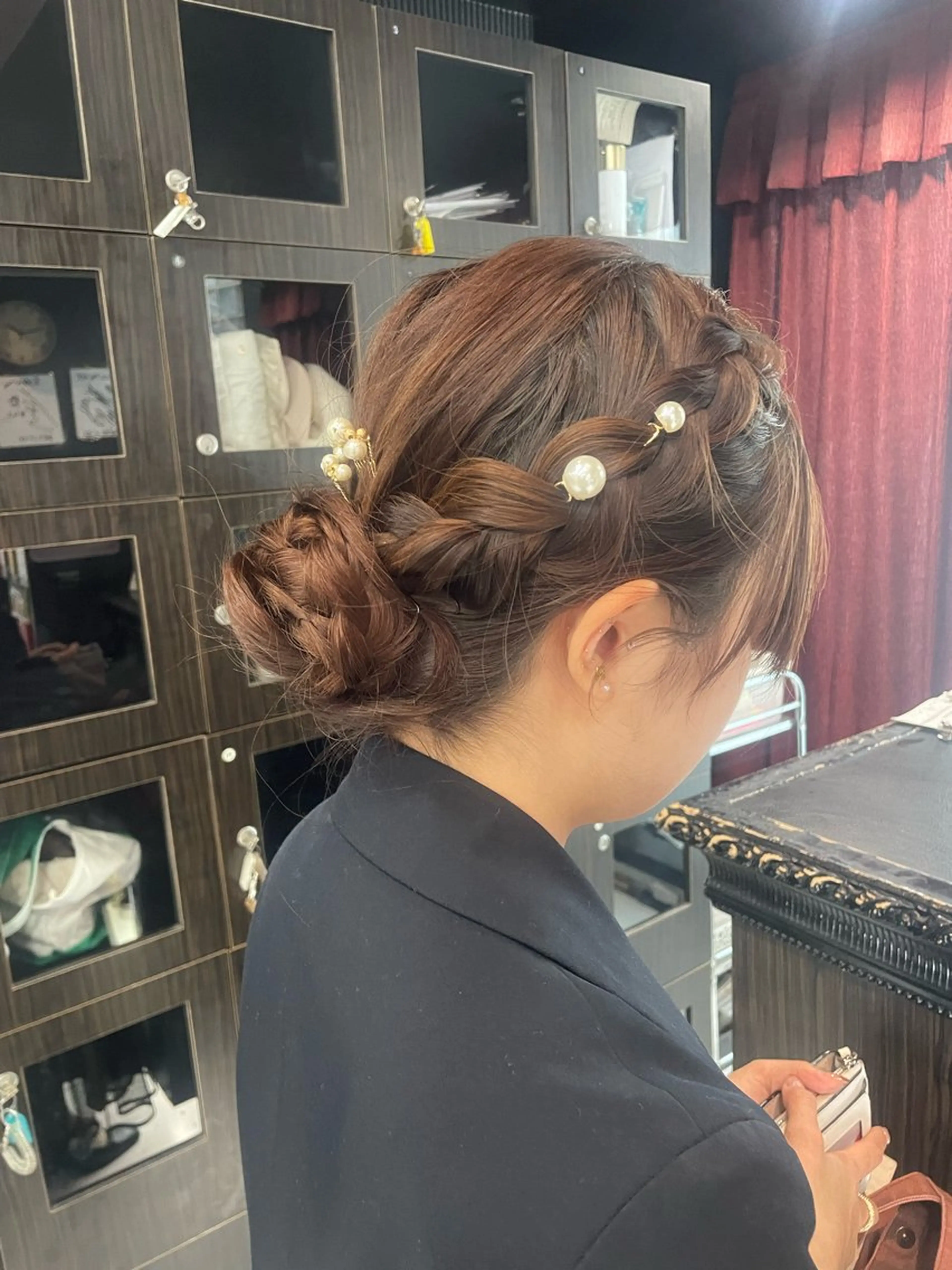 ロング ♡ヘアセット.ピンク Ayakaのヘアスタイル