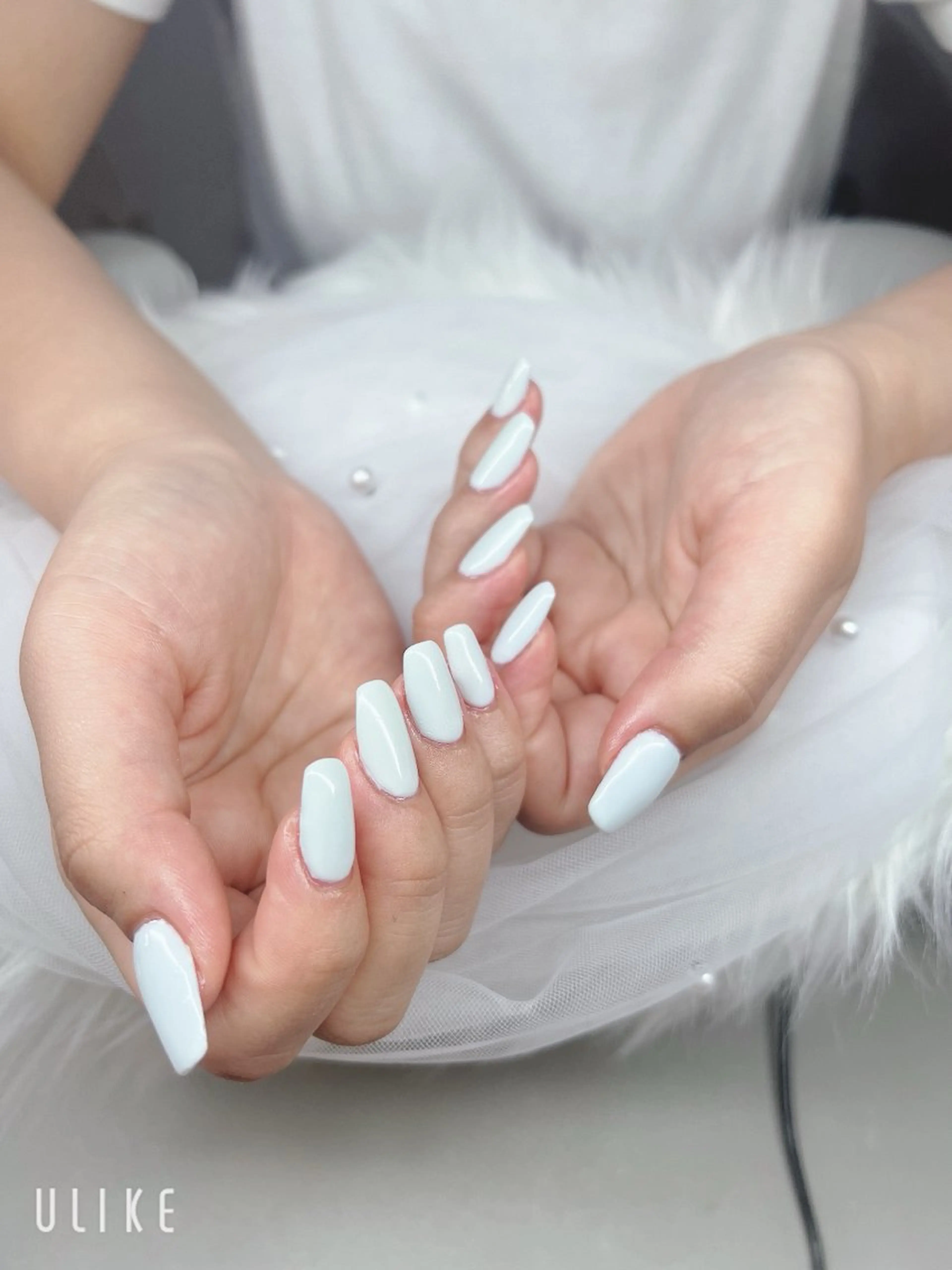ネイル アートネイル オーロラネイル チークネイル クリアネイル 長さ出し ハンドネイル T.Lee Harajuku Nails所属・T. Leeのネイルデザイン