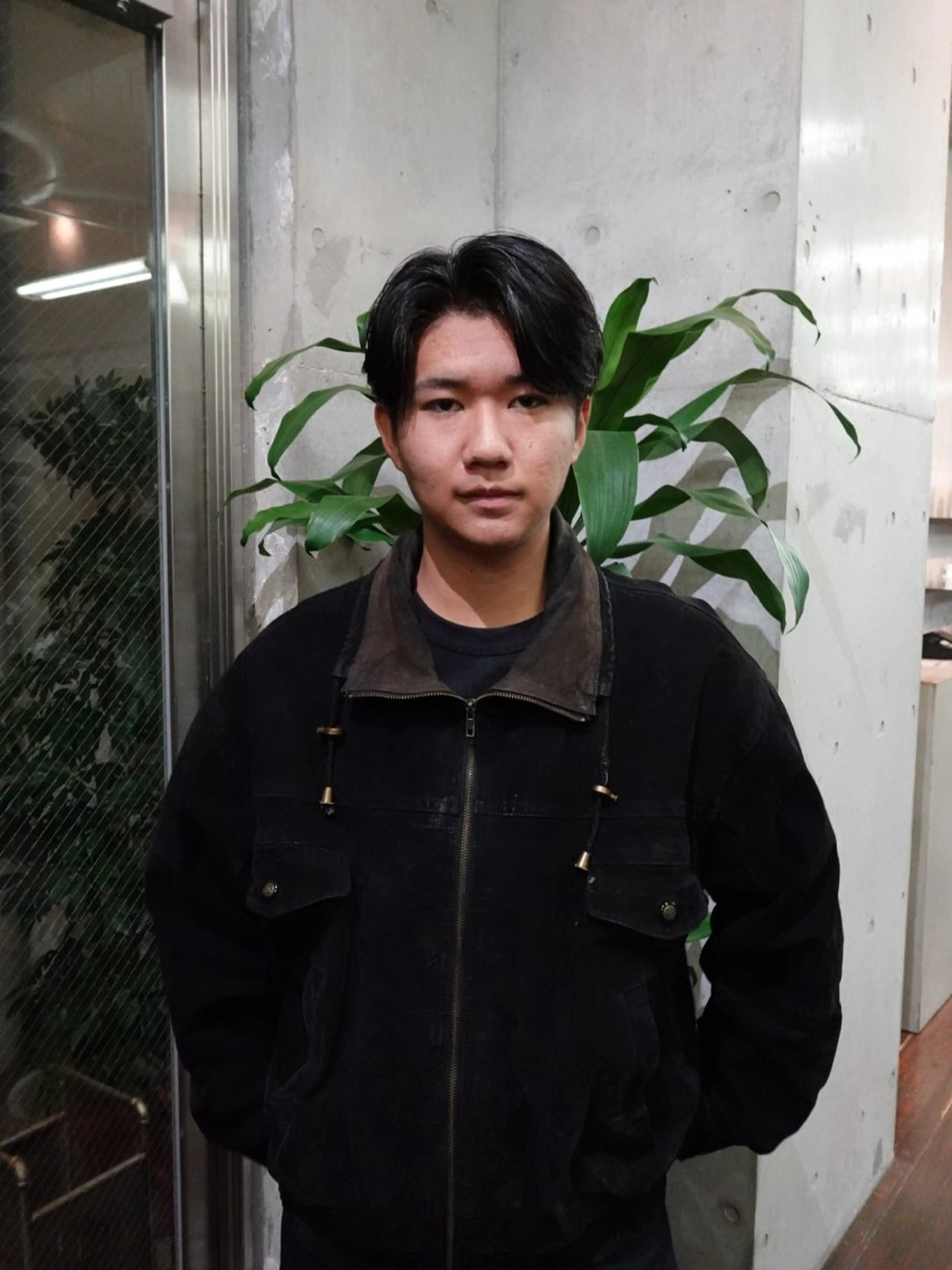 ミディアム メンズ センターパート カット spin-off shift所属・メンズ特化美容師 /たけしのヘアスタイル