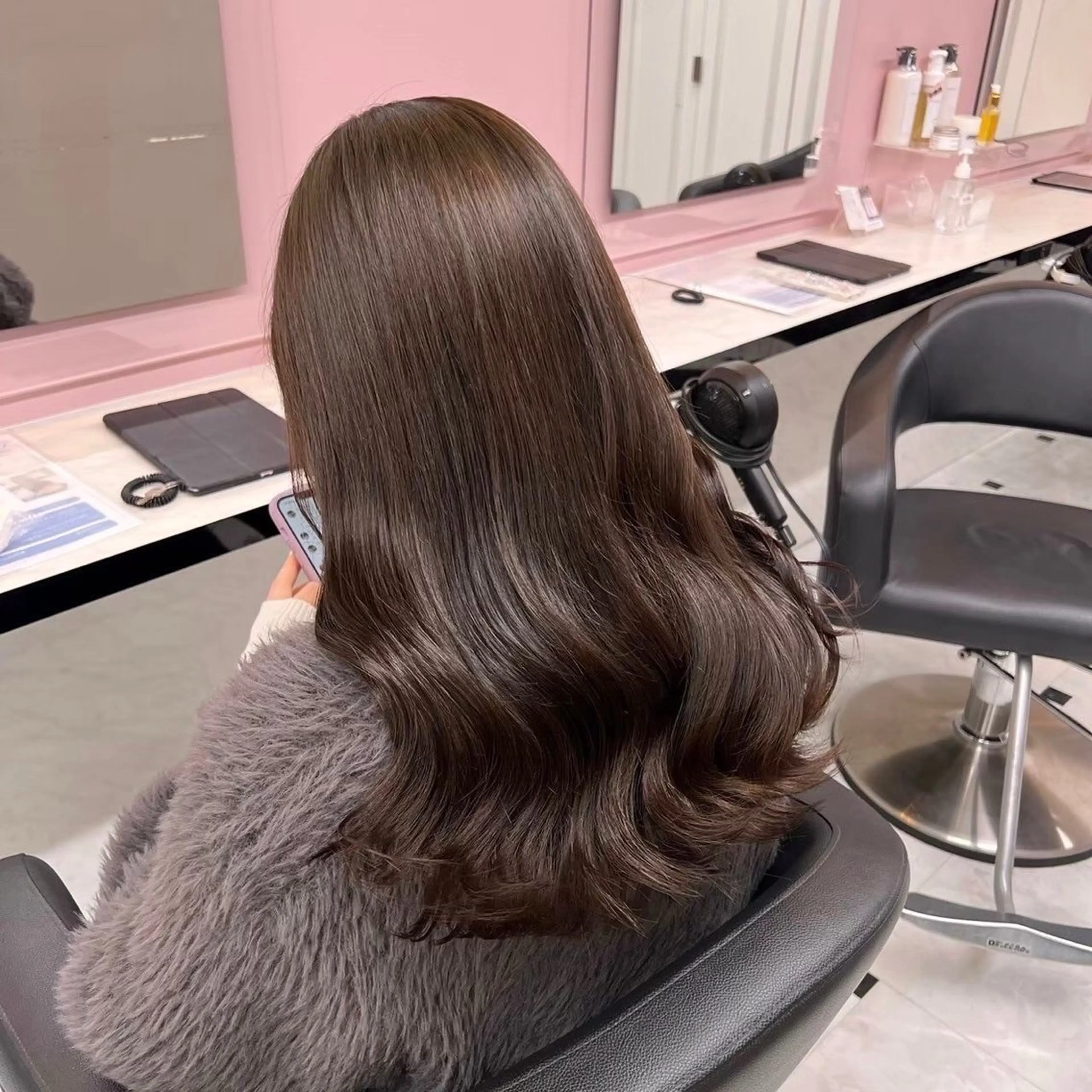ロング カラー ガーリーモテヘア🎀 yume🤍🐈‍⬛のヘアスタイル