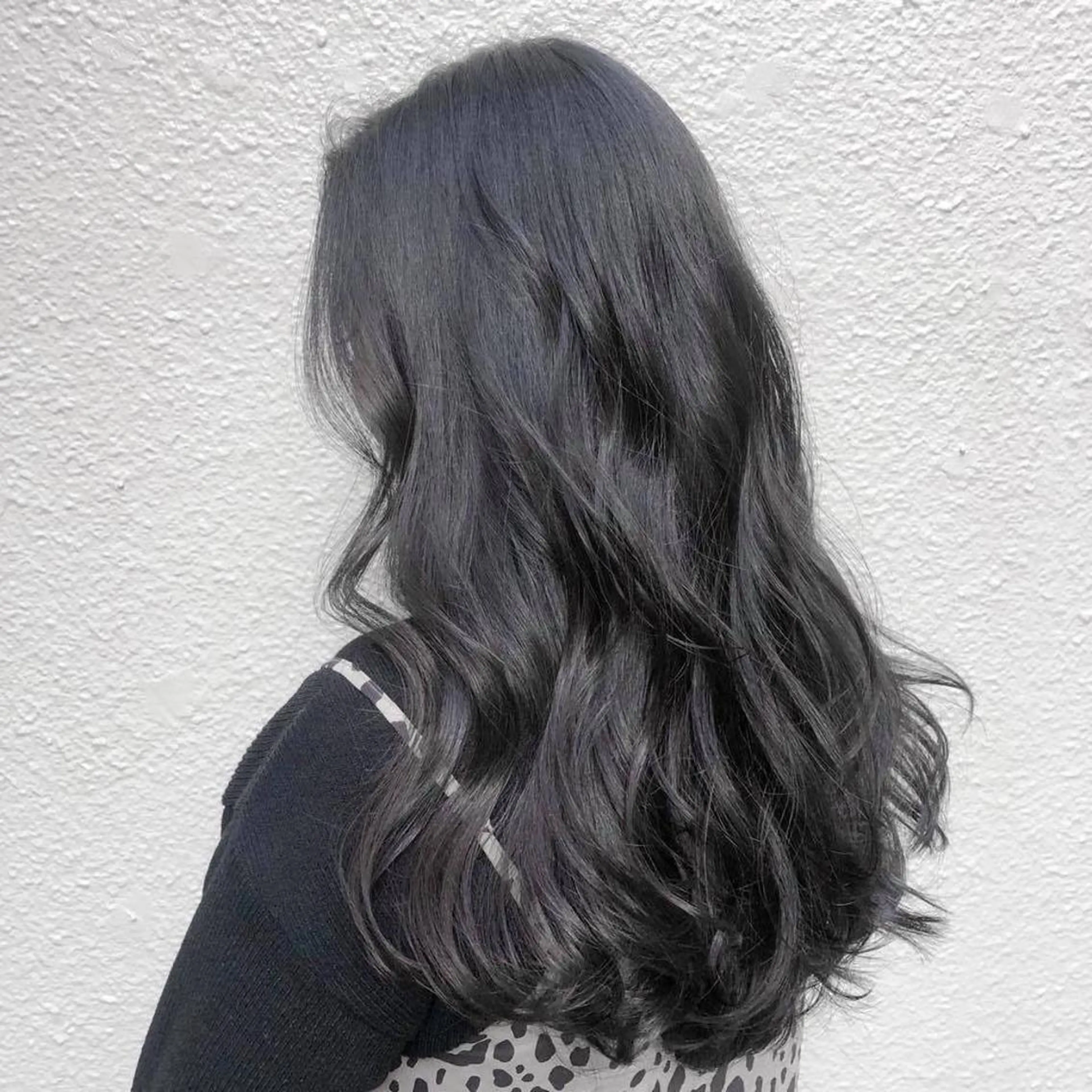 ロング カラー FERIA fam 北千里 杉本 蓮のヘアスタイル