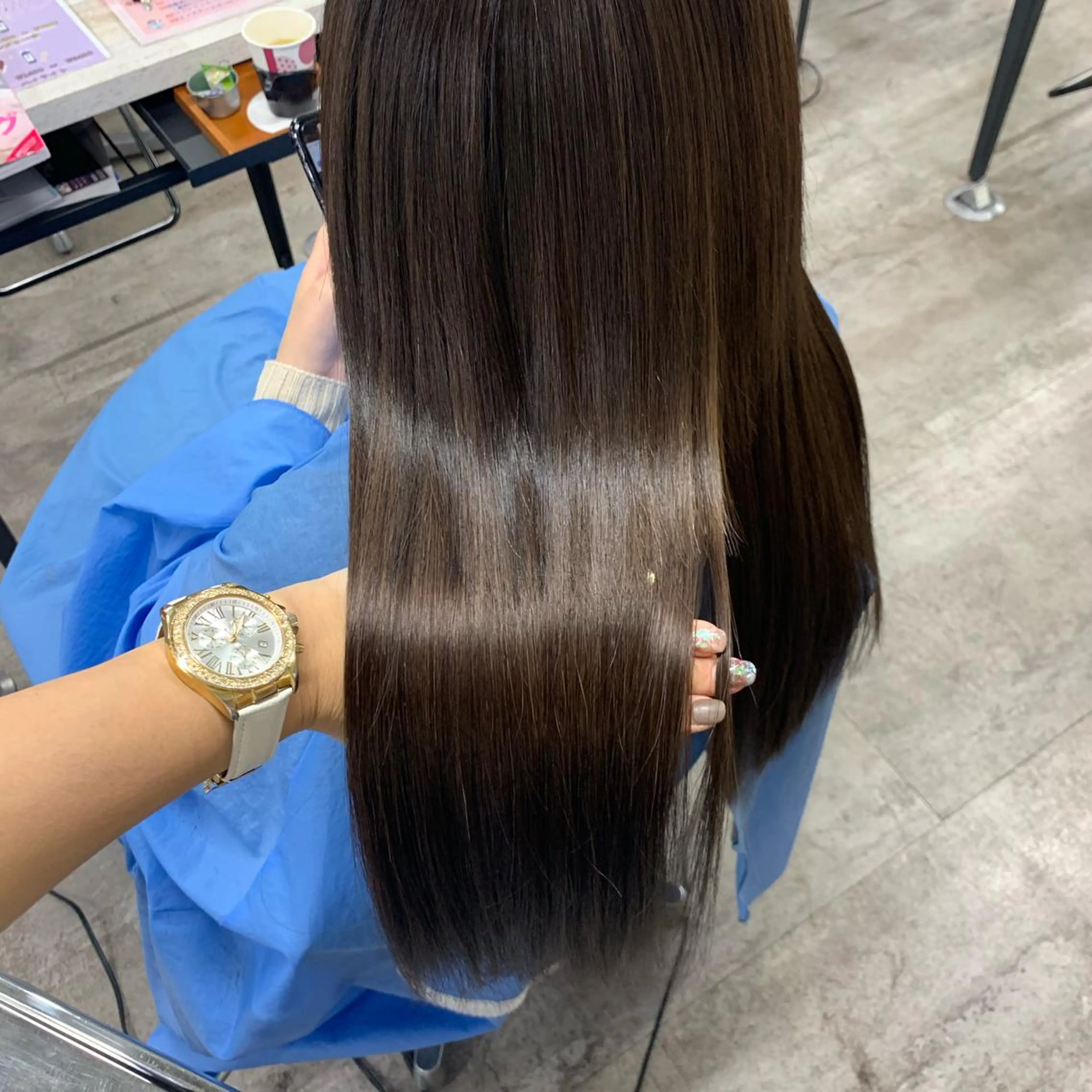 ロング カラー 🎀モテ髪ﾐﾙｸﾃｨ ｰ🎀yasunaのヘアスタイル