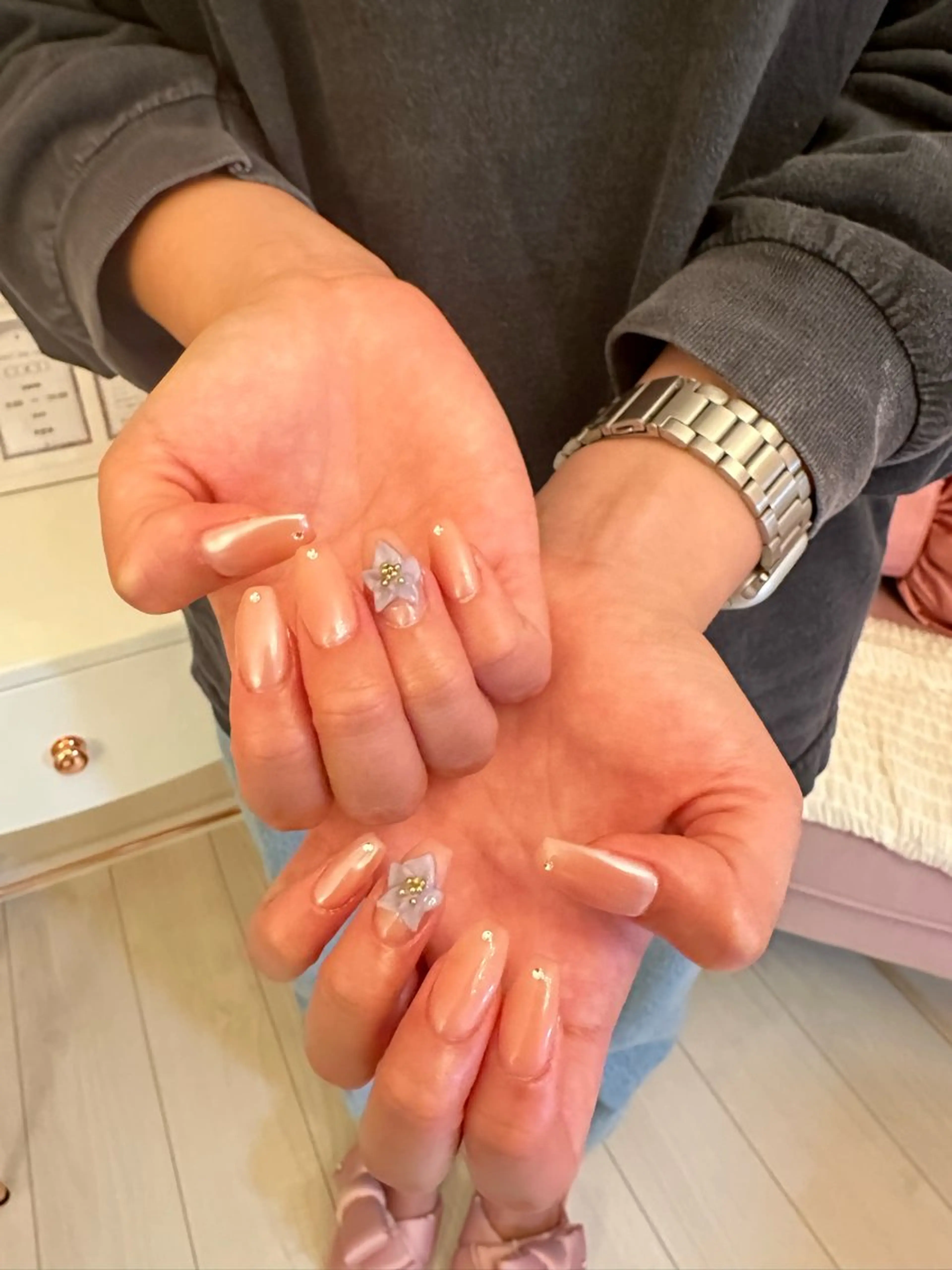ネイル オーロラネイル nail salon coco.のネイルデザイン