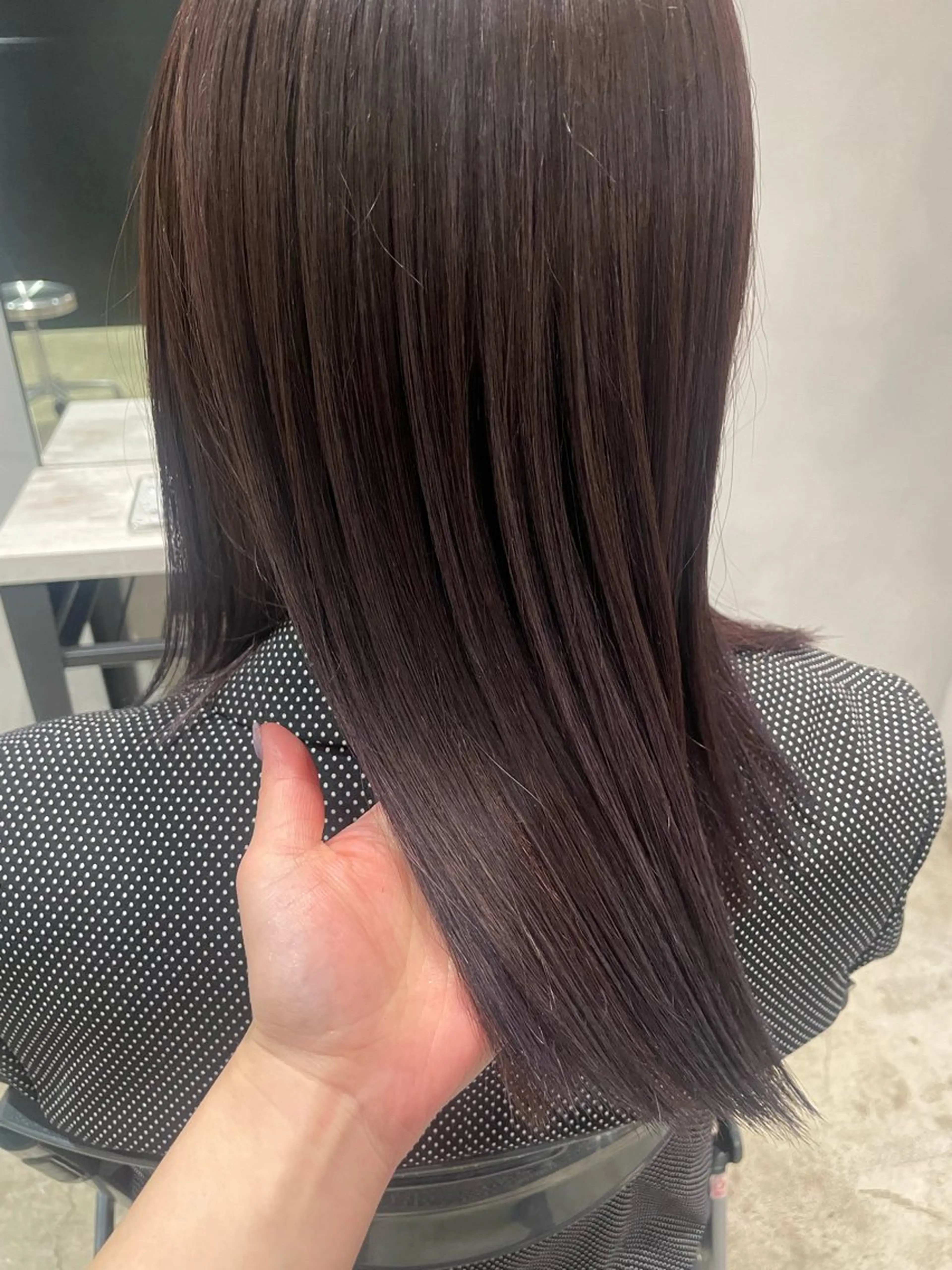 ミディアム カラー ALBUM銀座‪‪ RURUKA‪‪❤︎のヘアスタイル