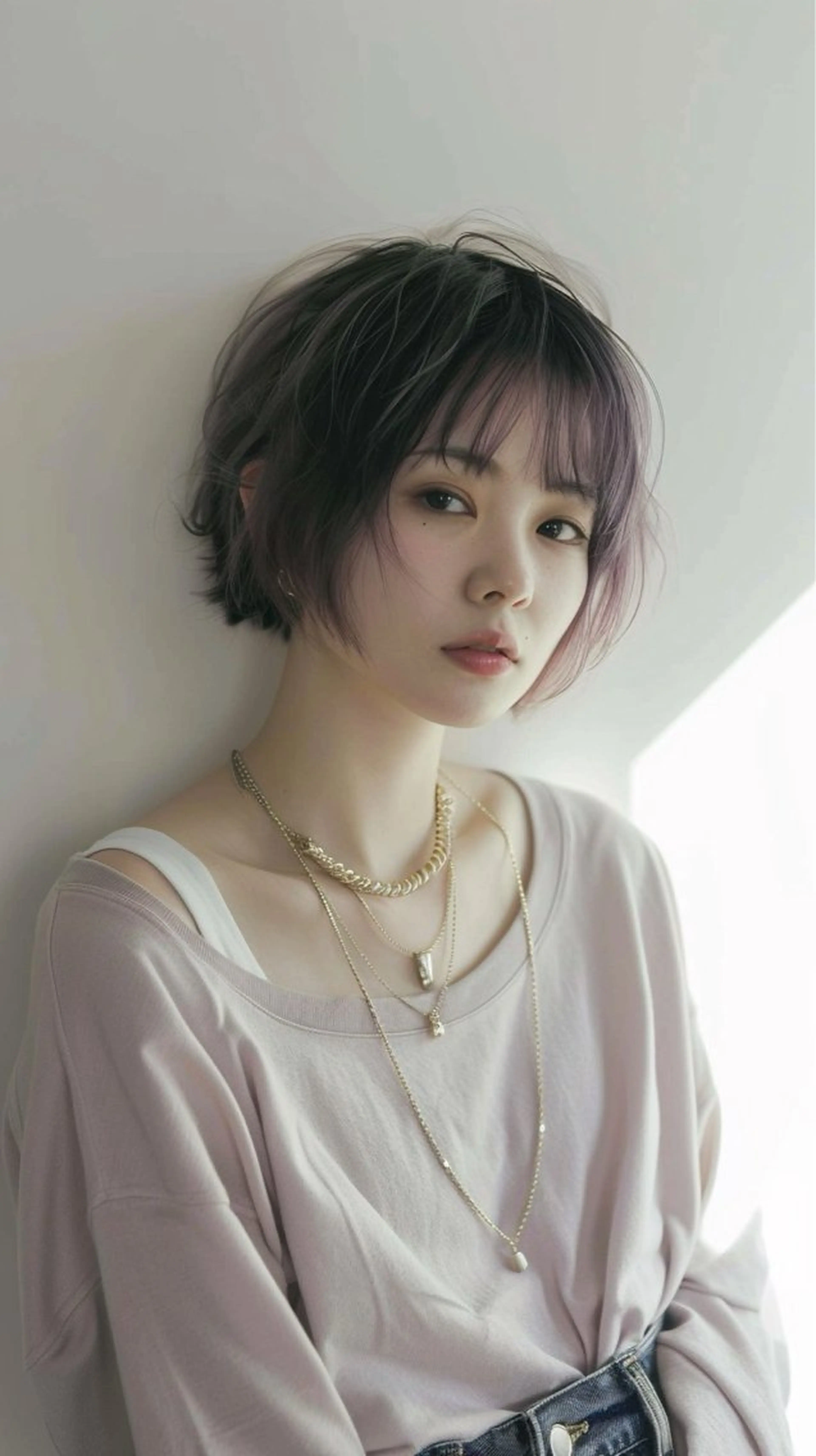 ショート NANAMI/海外風 レイヤー/ボブのヘアスタイル