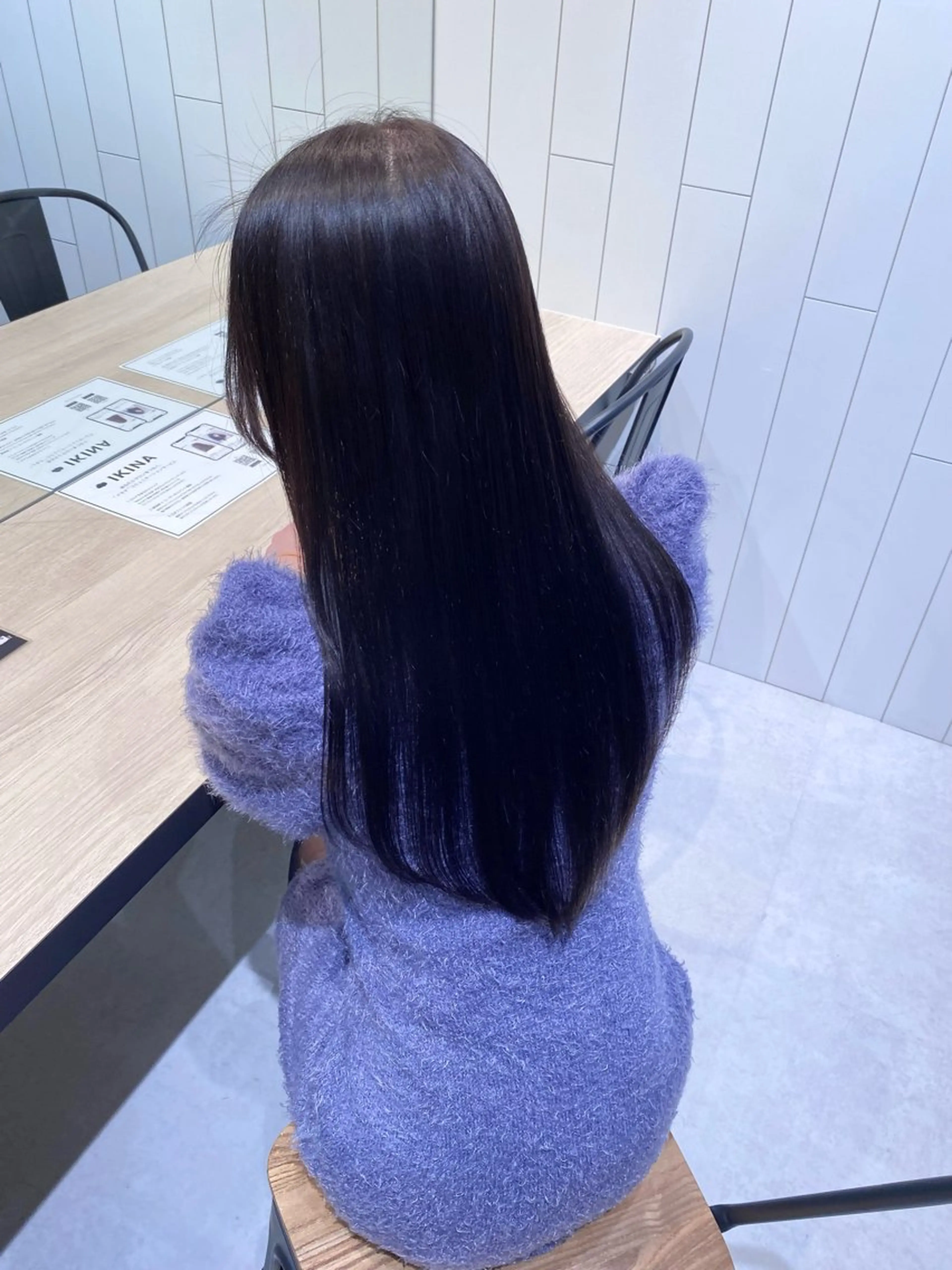 カット＋ケアカラー＋オッジィオットトリートメントの写真