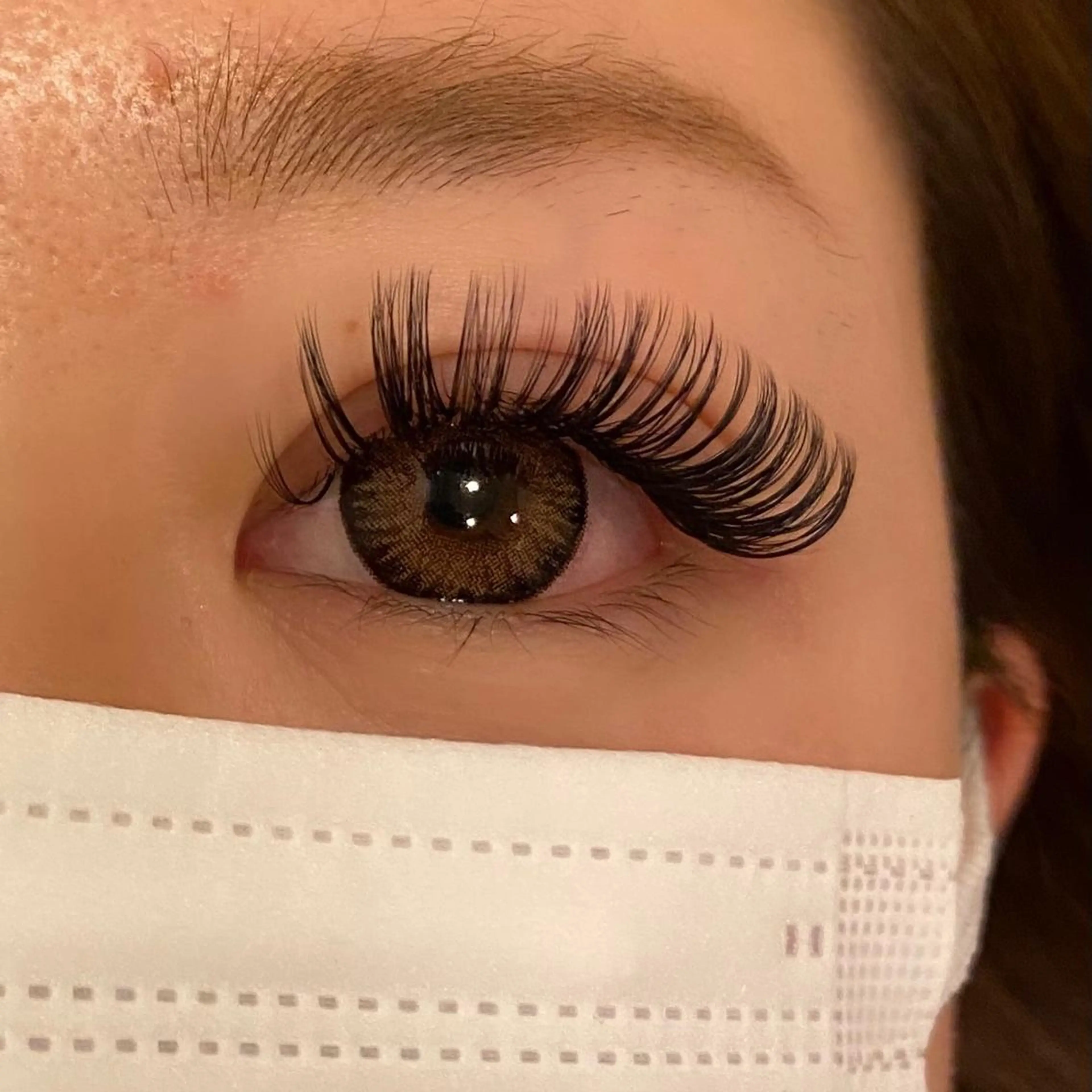 マツエク・マツパ 束感まつ毛 ボリュームラッシュ eight misaki🦋のマツエク・マツパデザイン