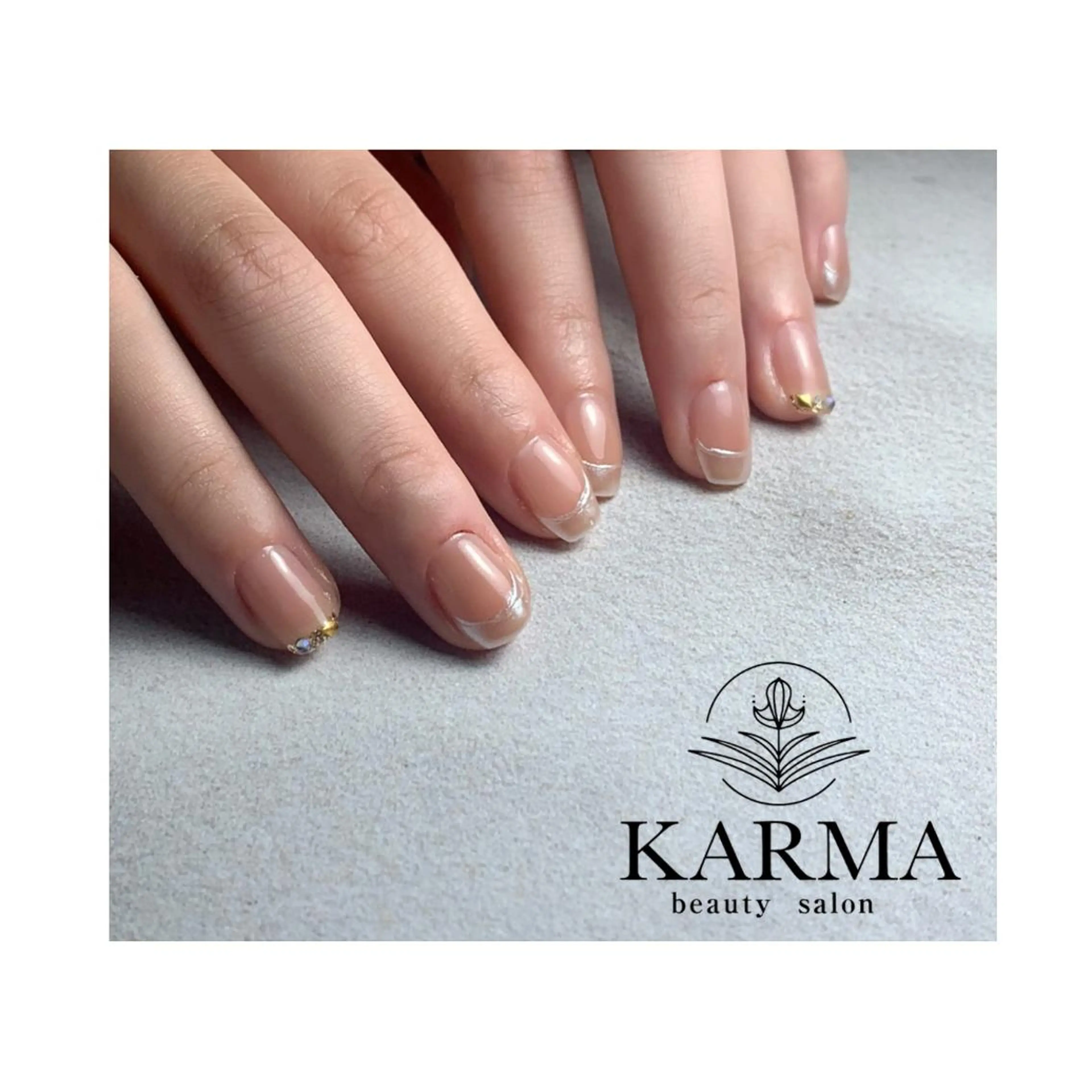 ロング ネイル ハンドネイル KARMA salonのネイルデザイン