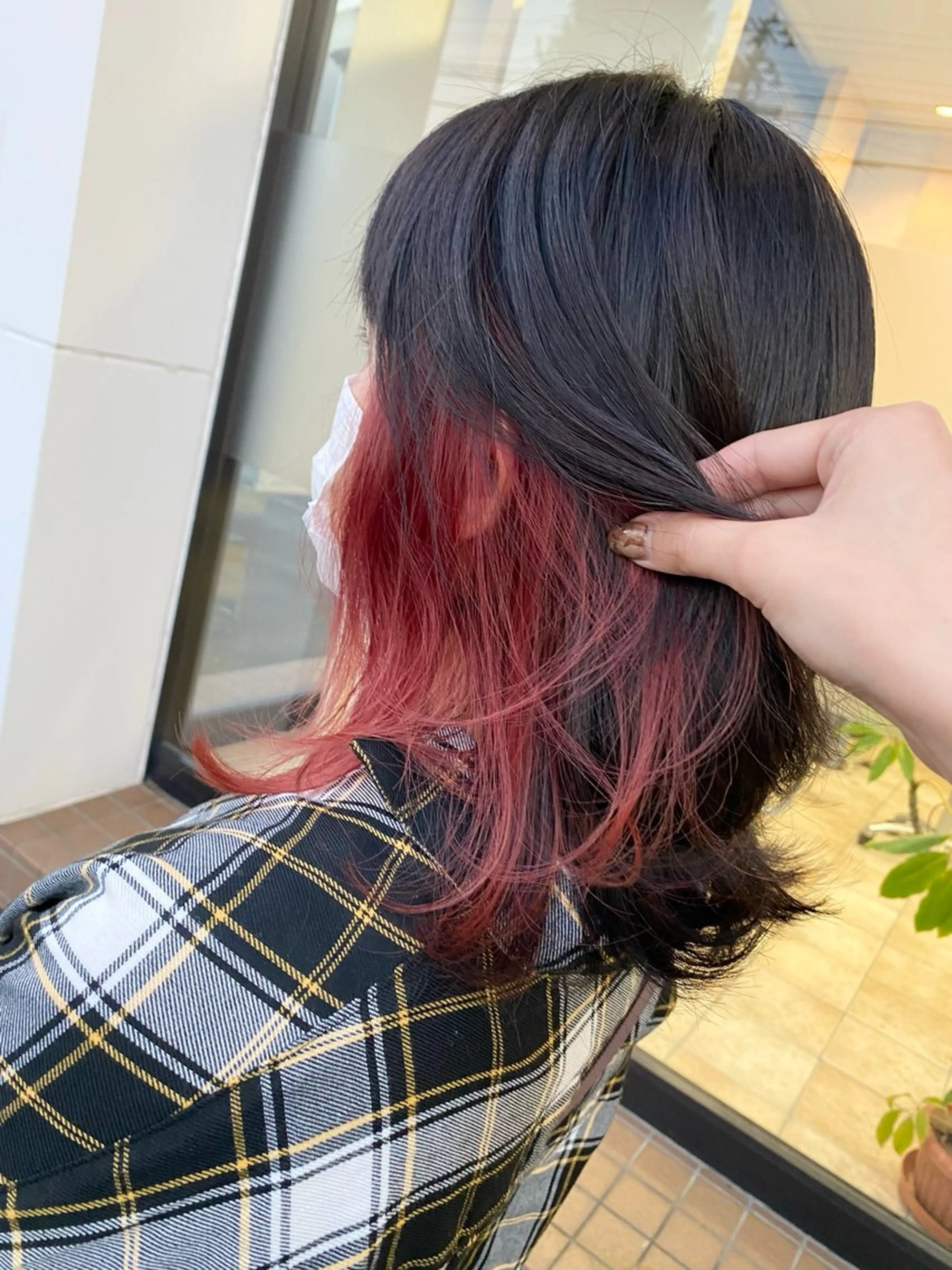 ミディアム ヘアカラー トリートメント 🇰🇷韓国風顔周り NANAMI🇰🇷のヘアスタイル