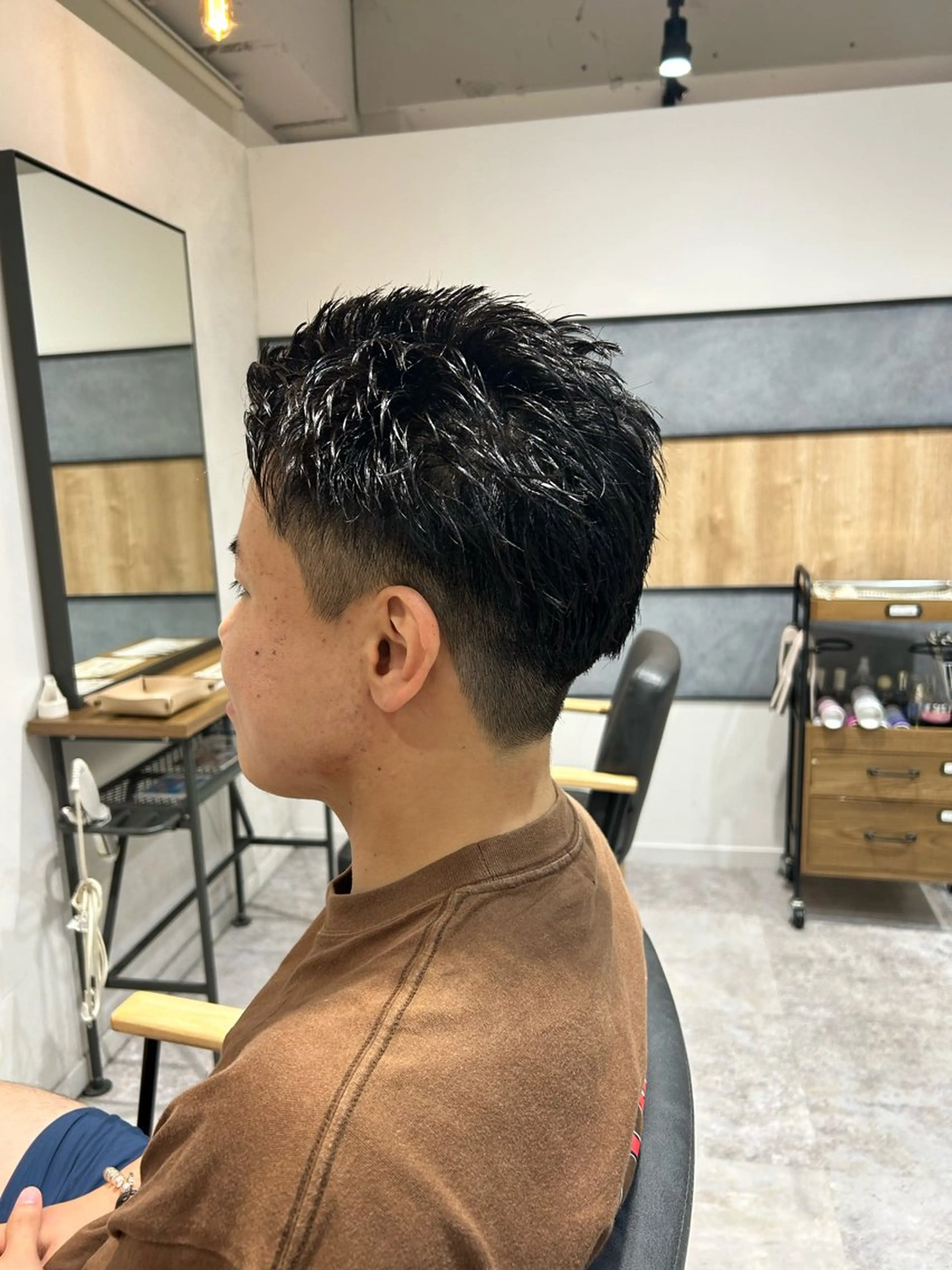 メンズ カット センターパート/ メンズ特化/日向🔥のヘアスタイル