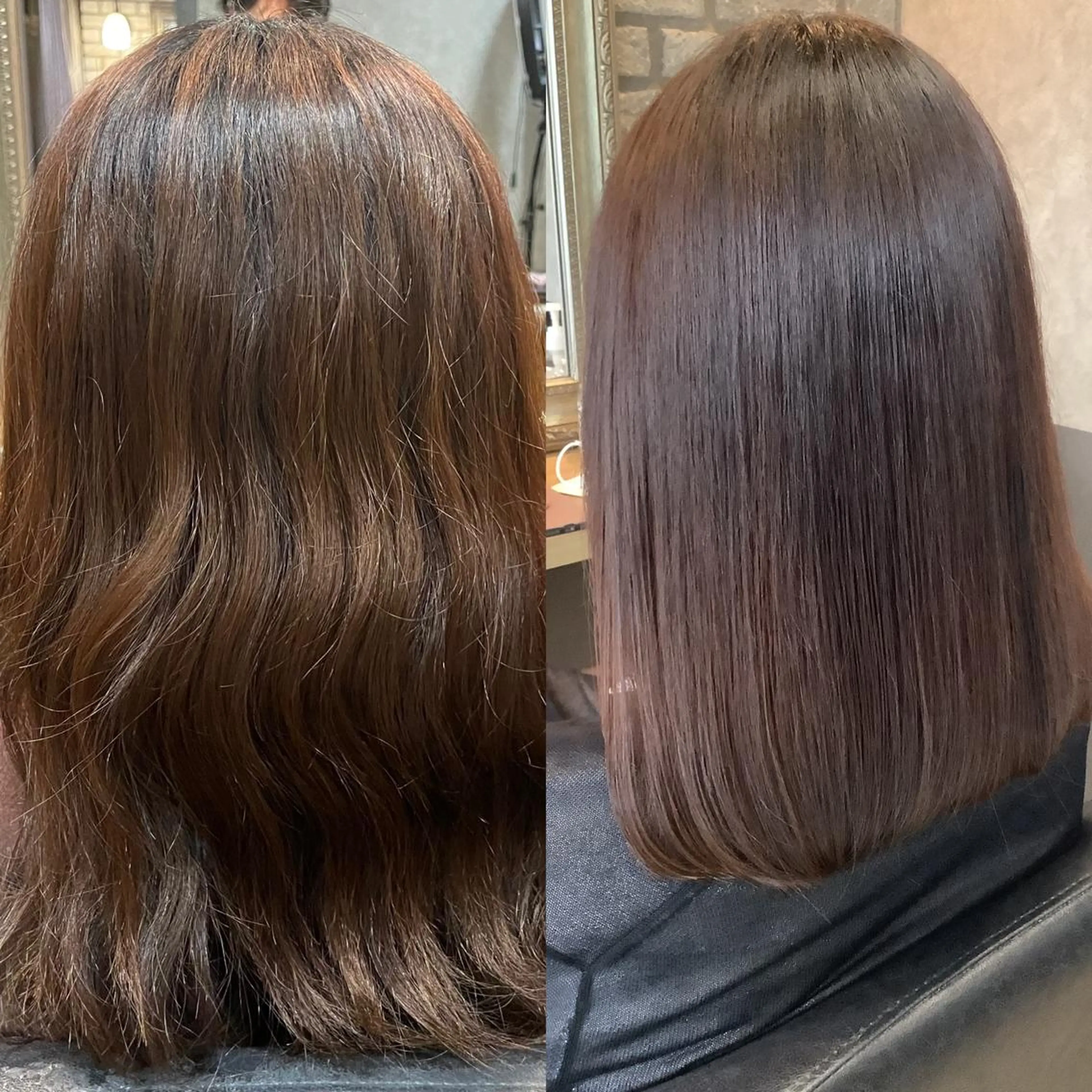 セミロング パーマ 縮毛矯正 Labimani所属・中村 弘仁のヘアスタイル