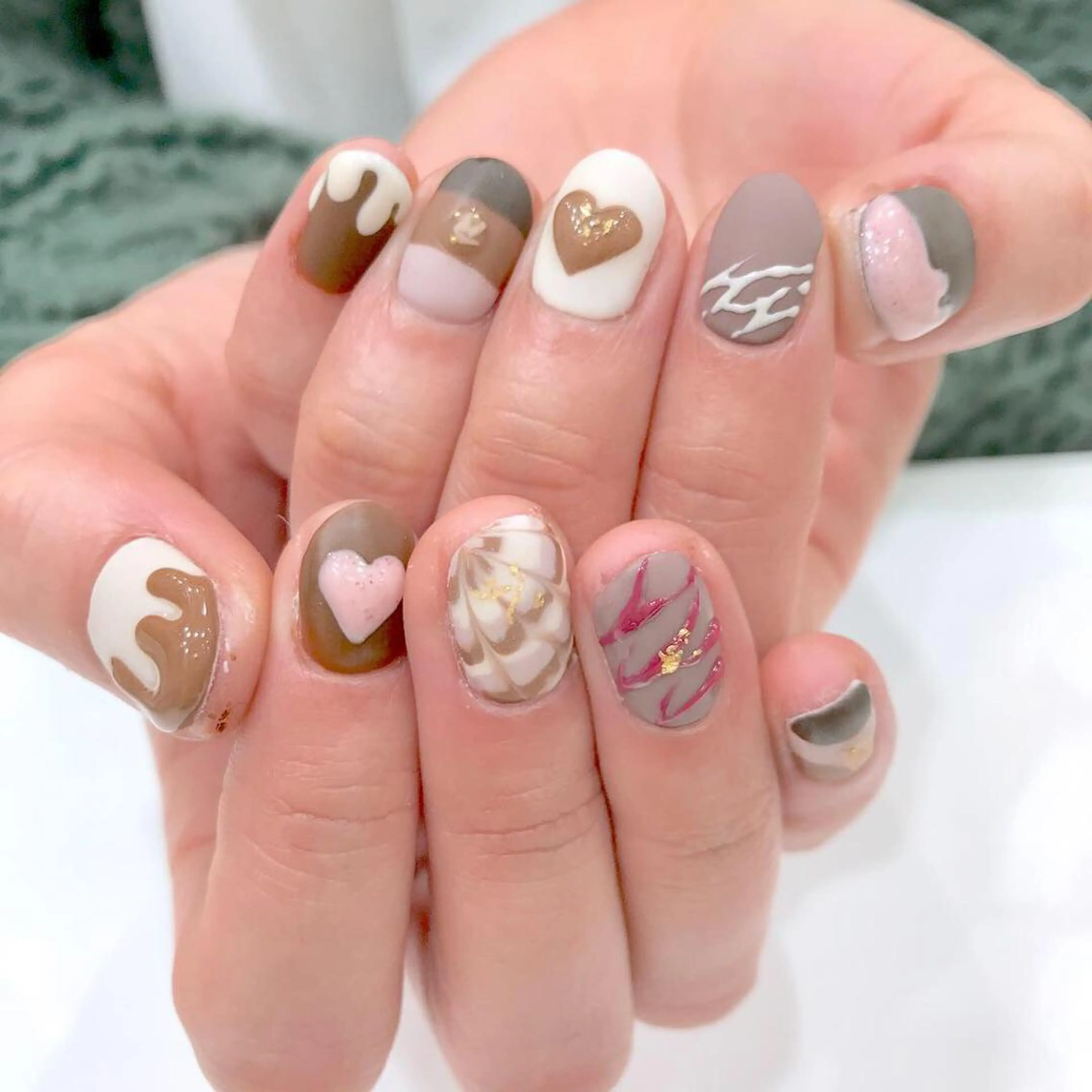 ネイル Ash関内ネイリスト 荒木のネイルデザイン