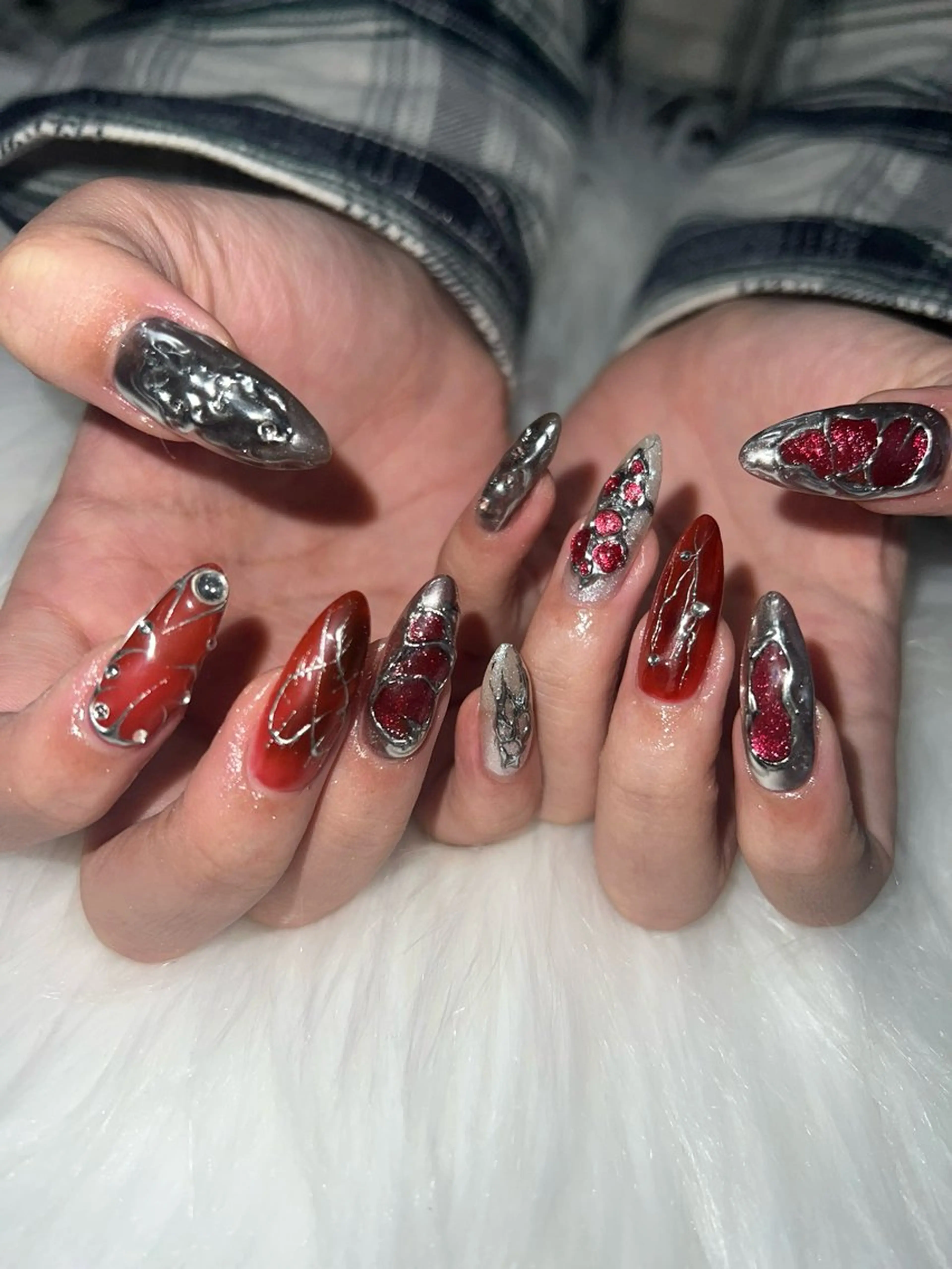 ネイル ハンドネイル Nail Salon L'arc所属・💊大阪/南船場 monica🧠のネイルデザイン