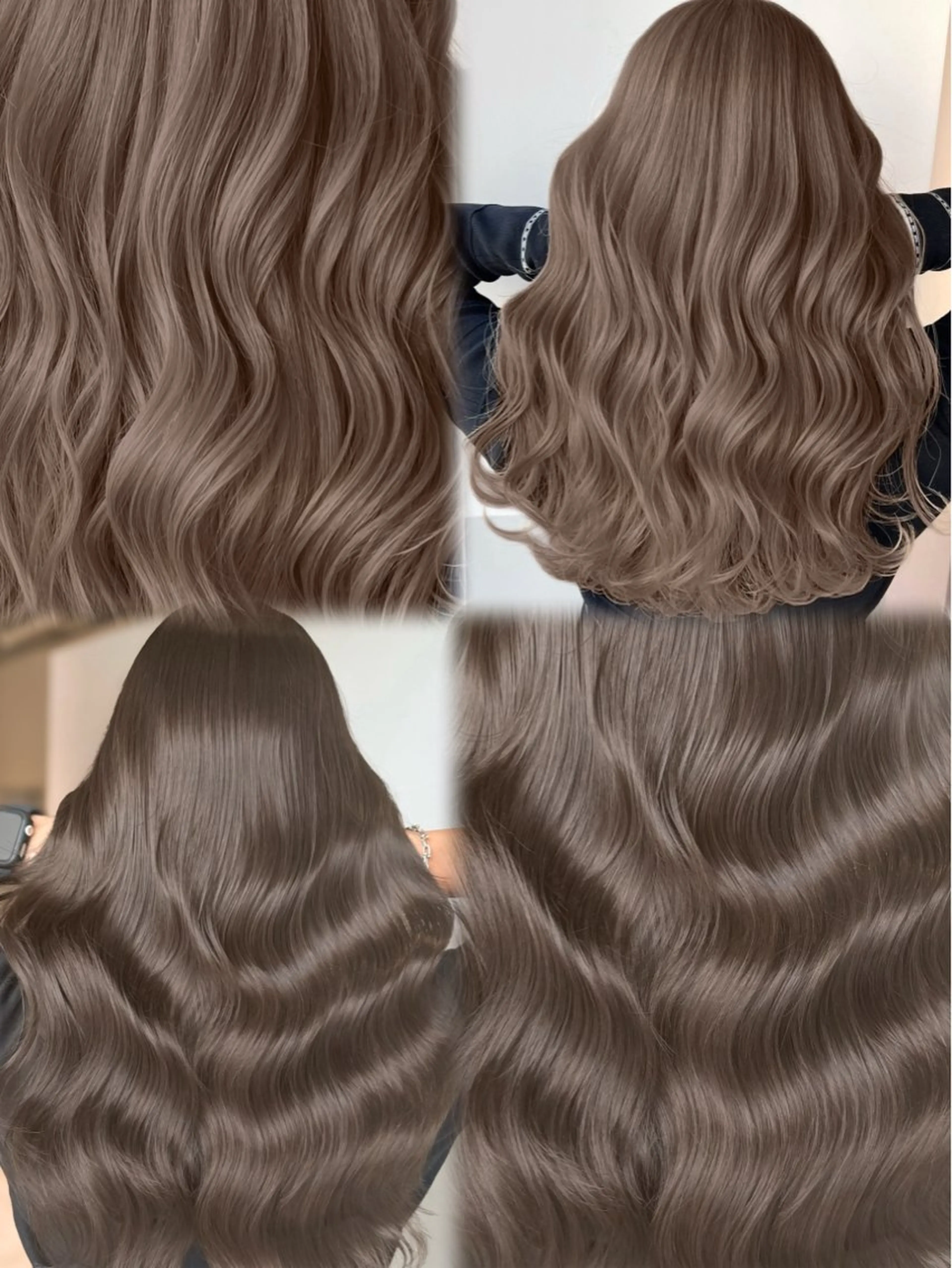 ロング カラー ヘアカラー 顔まわりの神様 藤嶋秀幸のヘアスタイル