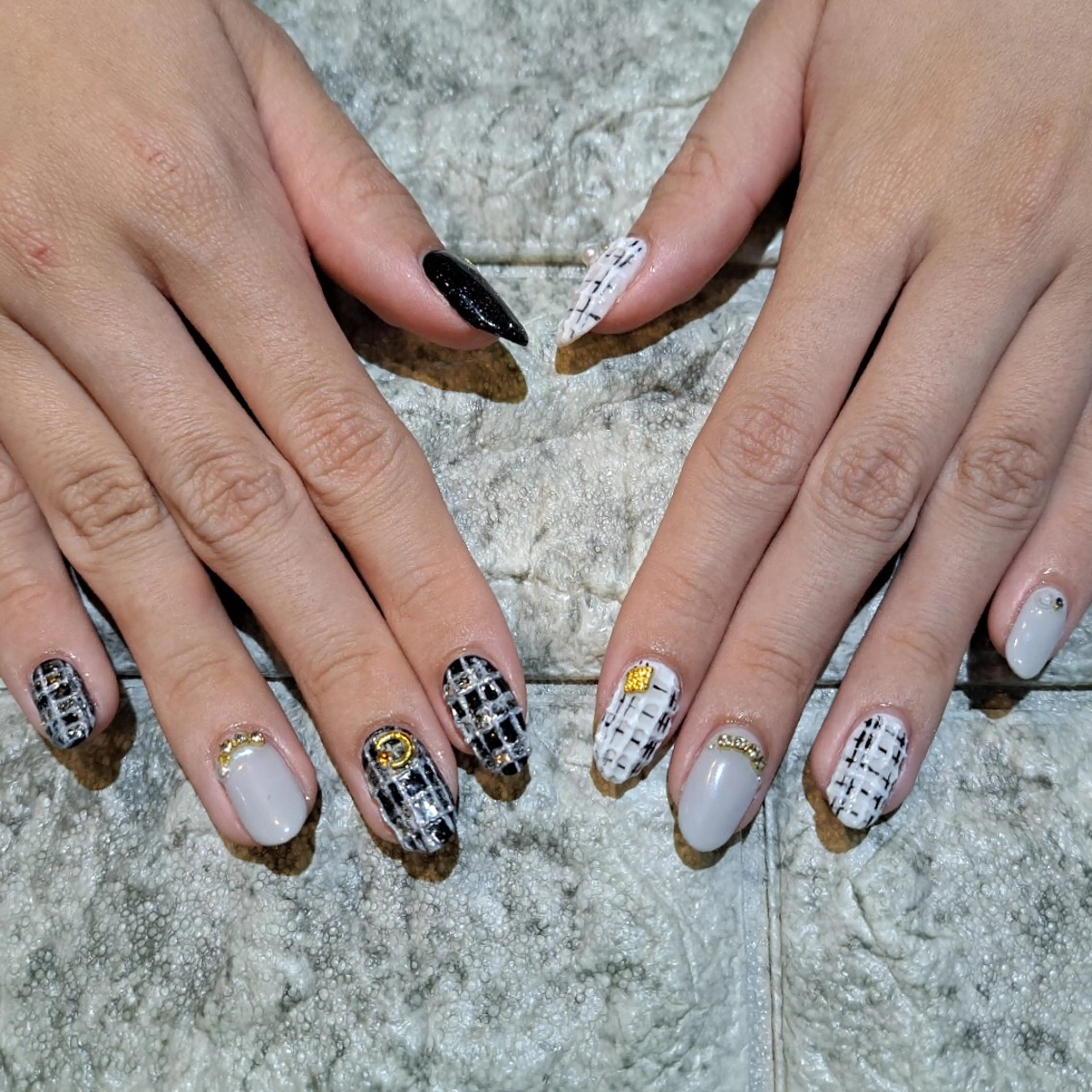 ネイル ハンドネイル RounGe町田店 🧸大谷のネイルデザイン