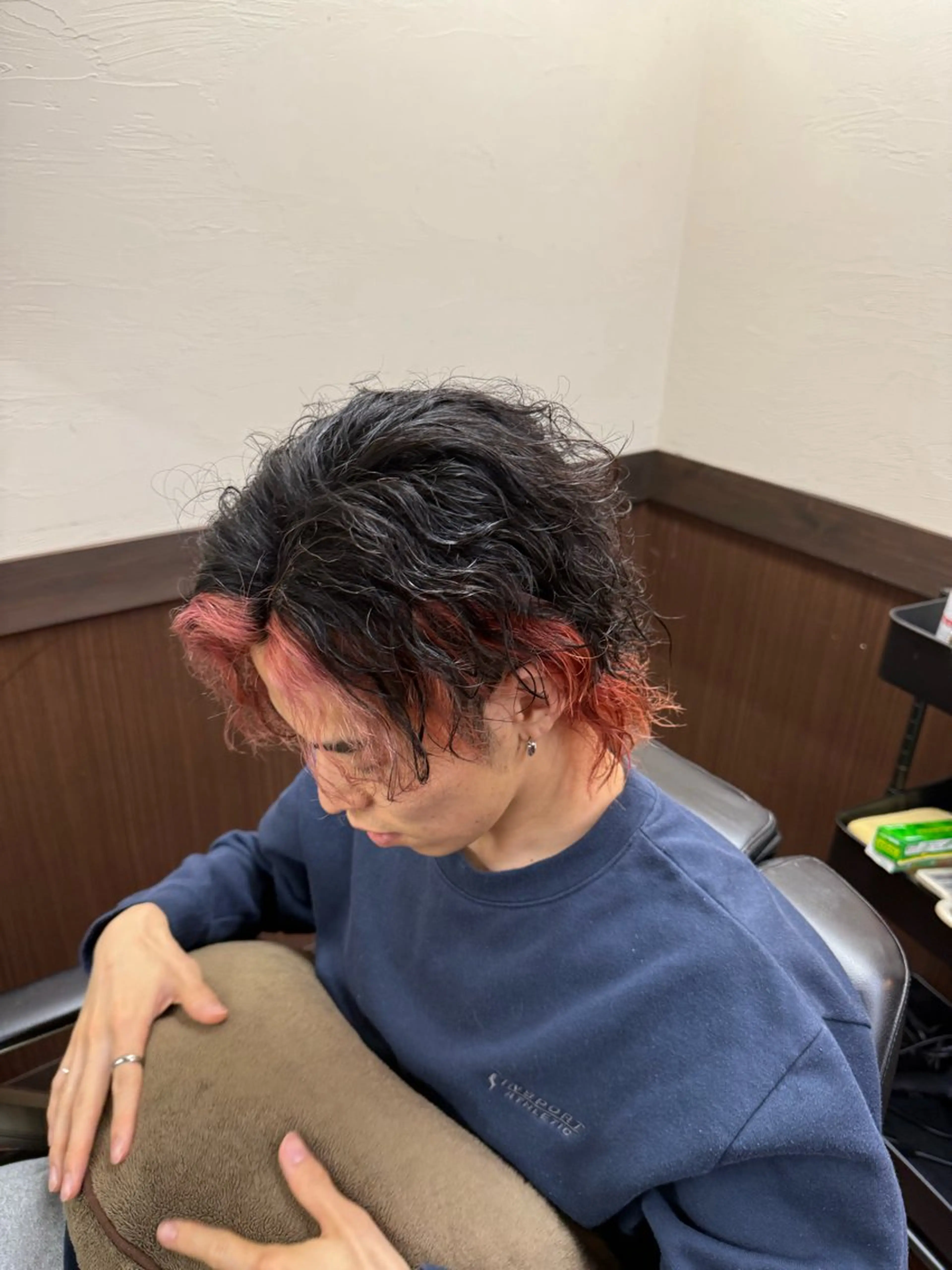 カラー ミストバング  フェイスフレーミング 鈴木 美佑のヘアスタイル