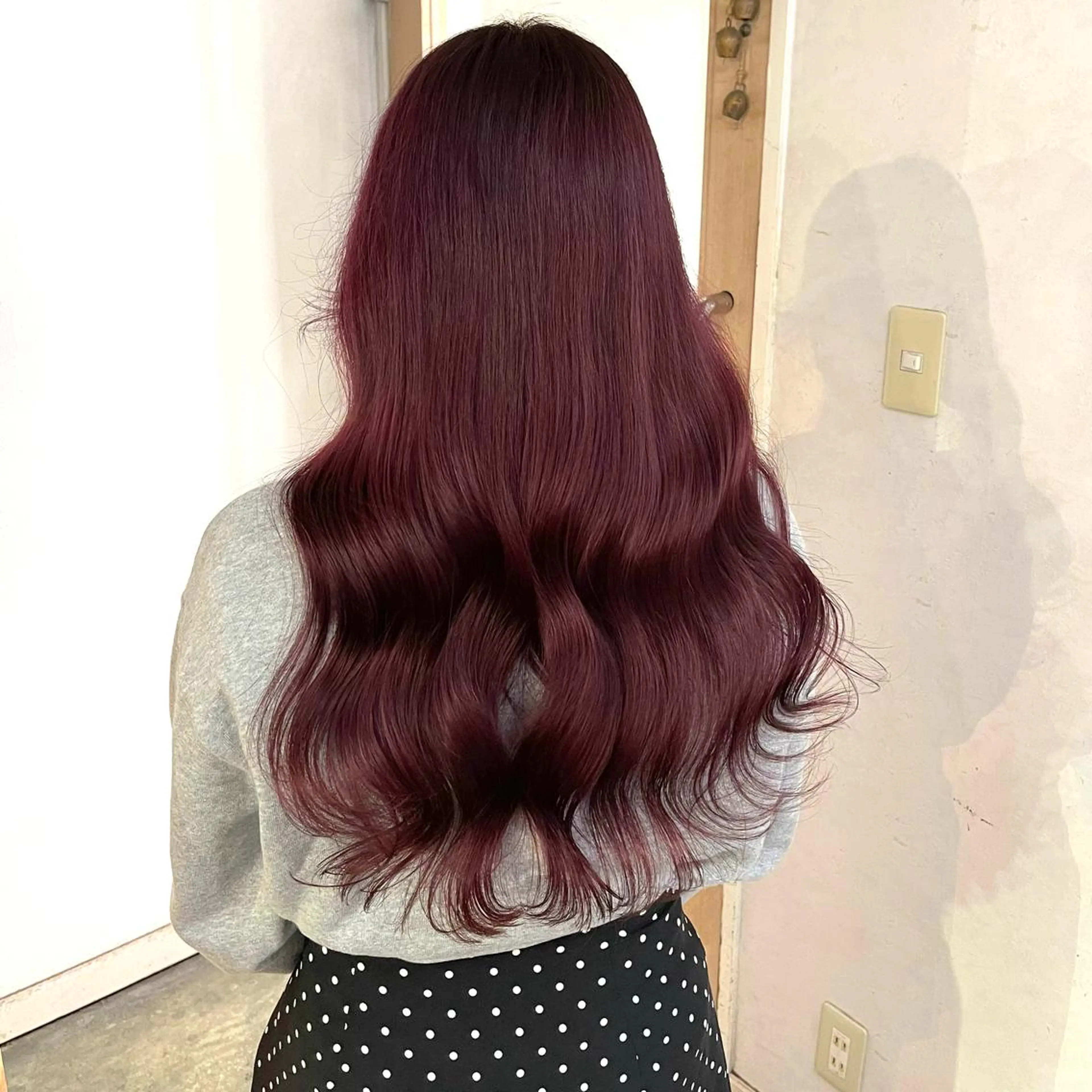 ロング ヘアカラー トリートメント ナカヤマナナエ ♡のヘアスタイル