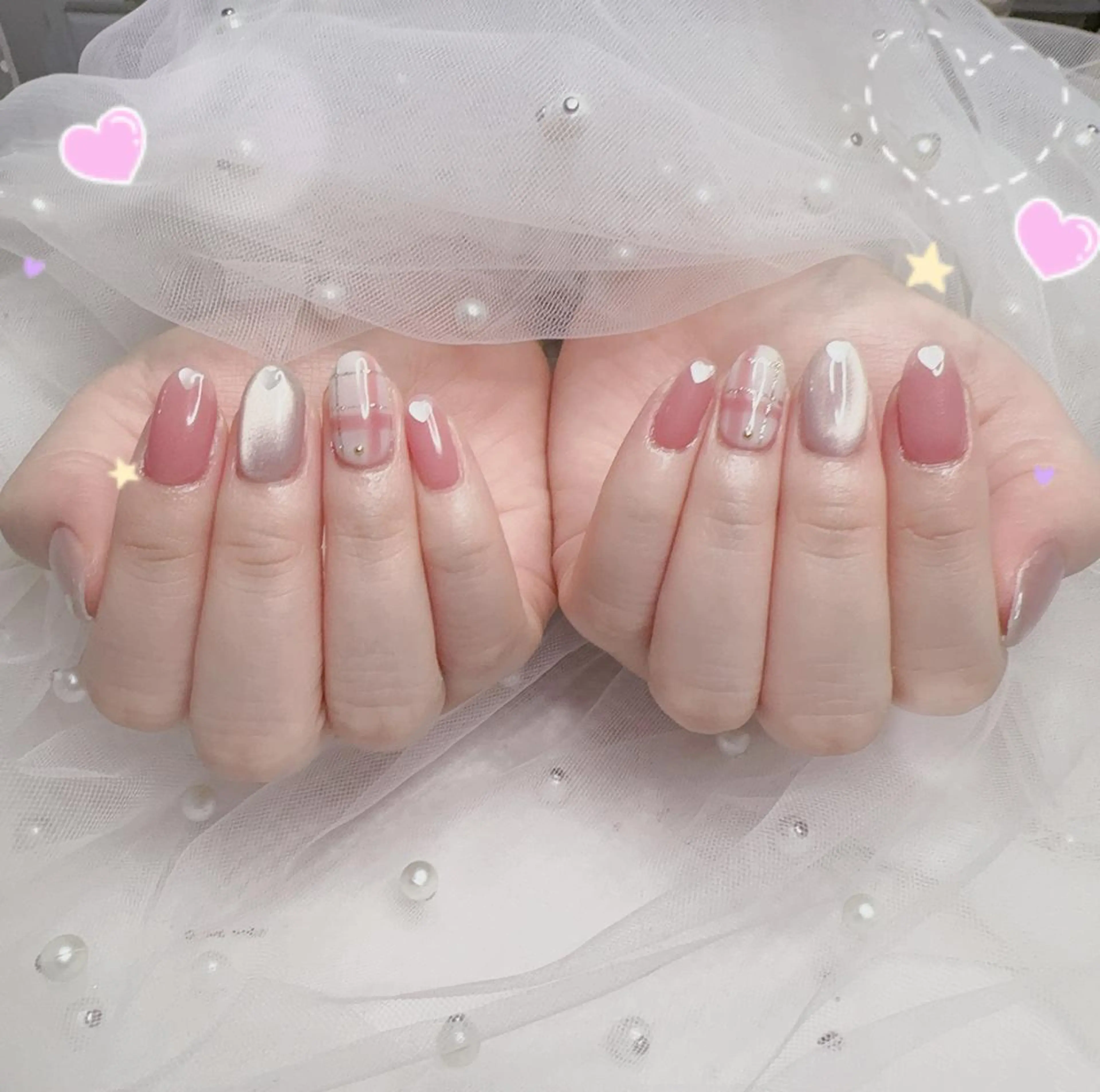 ネイル ハンドネイル 🎀シズカ nail🎀のネイルデザイン