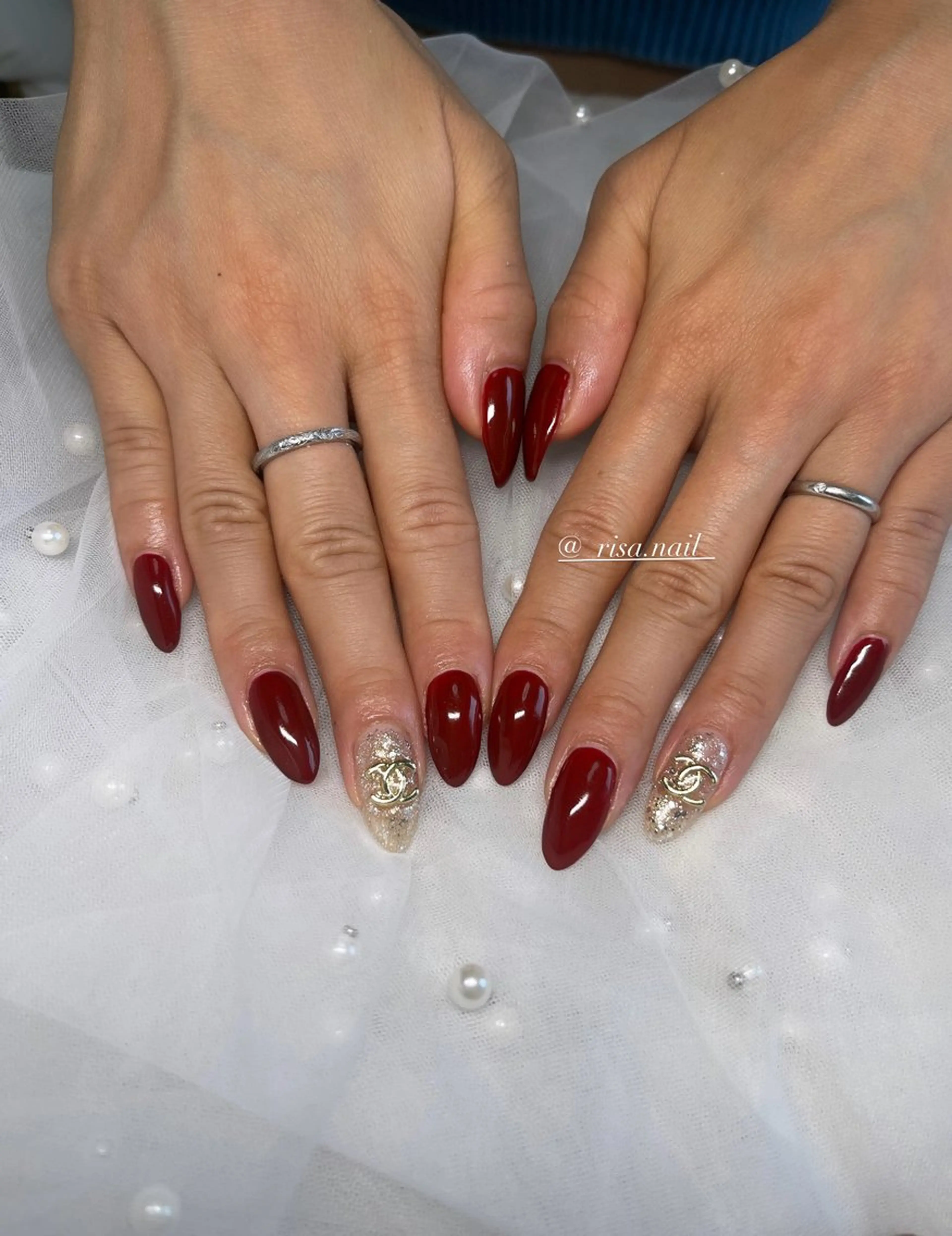 ネイル ワンカラーネイル 🅁nail🪞✨ risa🎀のネイルデザイン