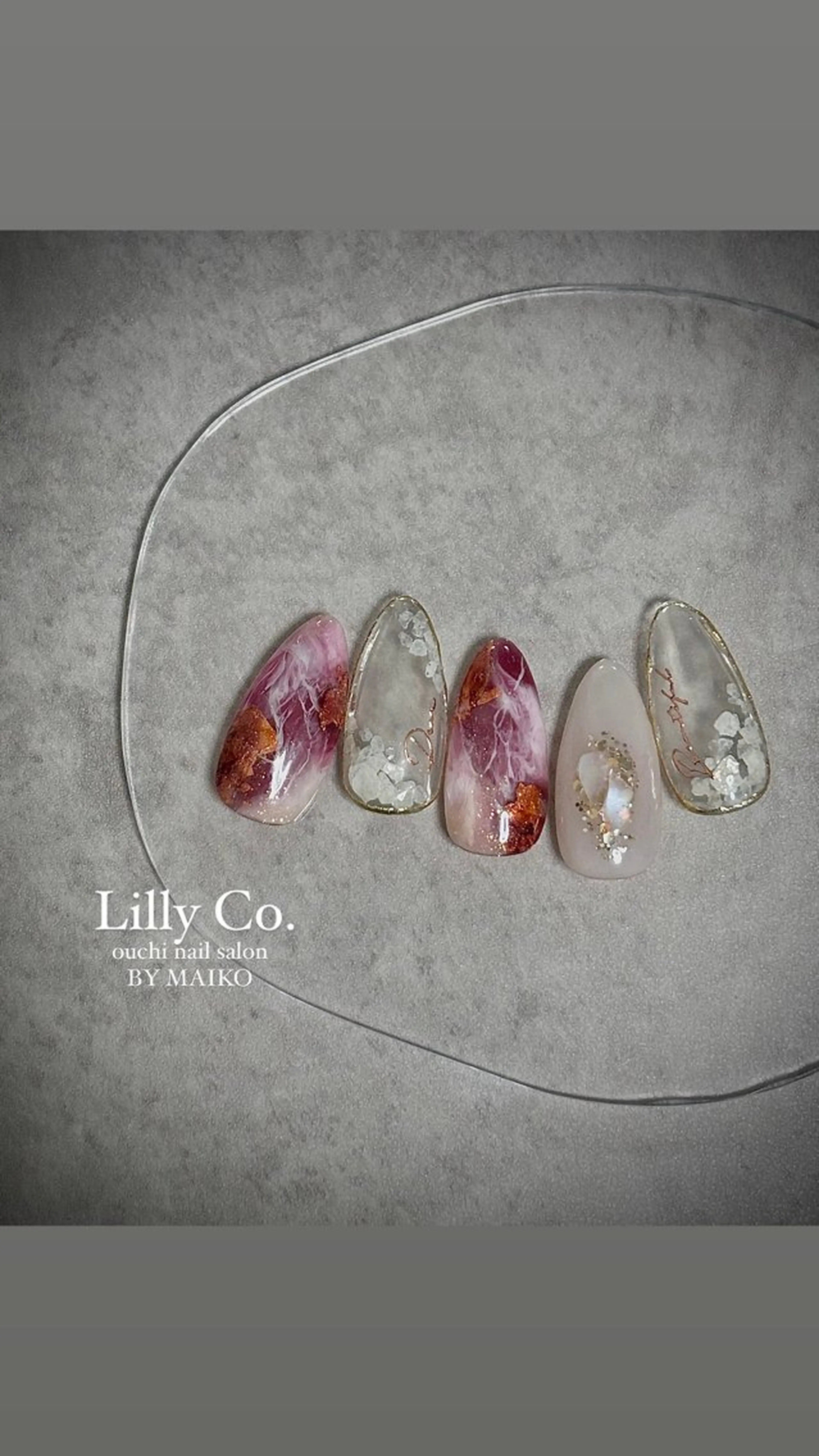 ネイル ハンドネイル ハンドケア Lilly Co.のネイルデザイン