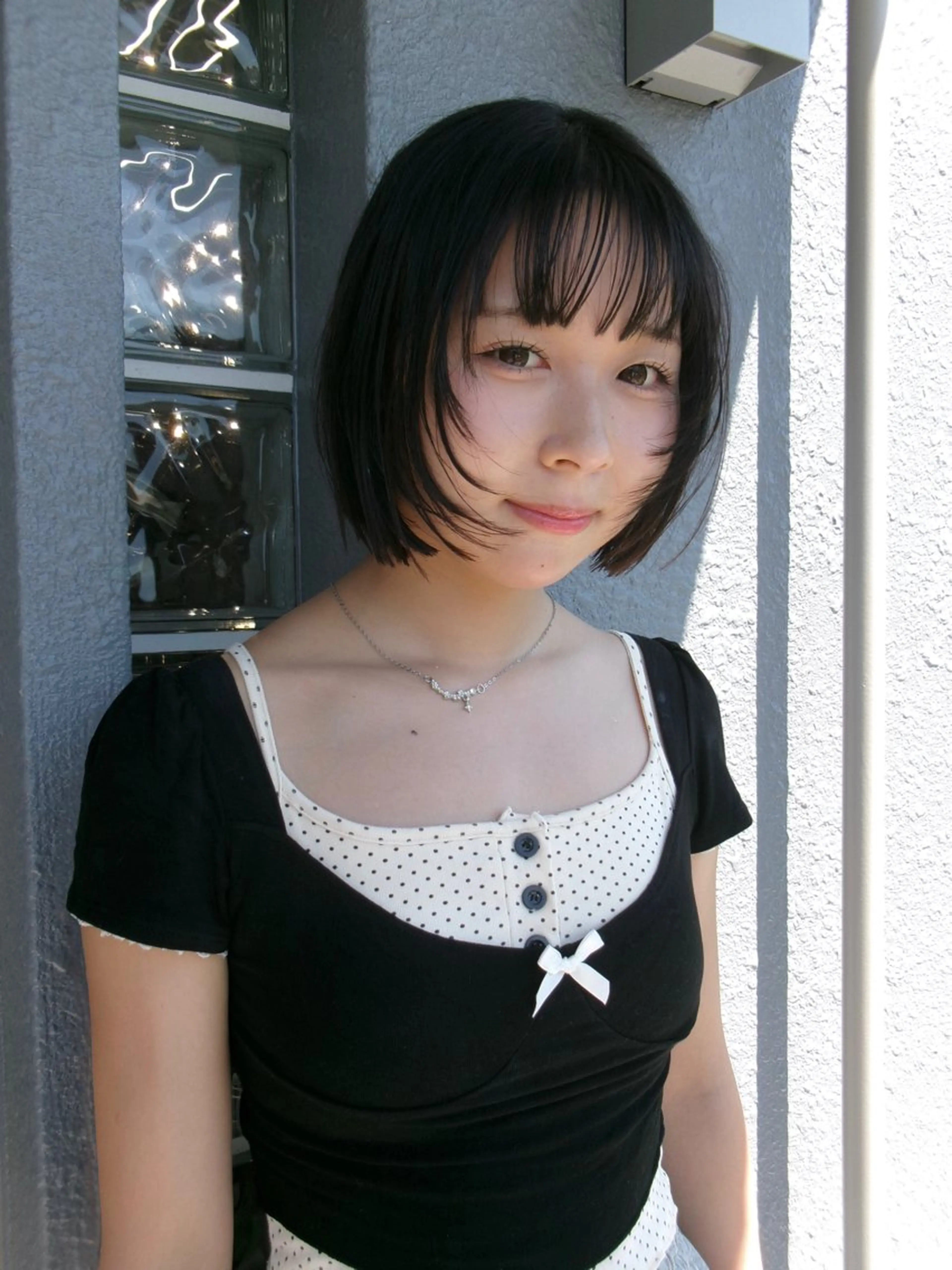 ショート ボブ 似合わせカット 小顔カット カット shiba tomomiのヘアスタイル