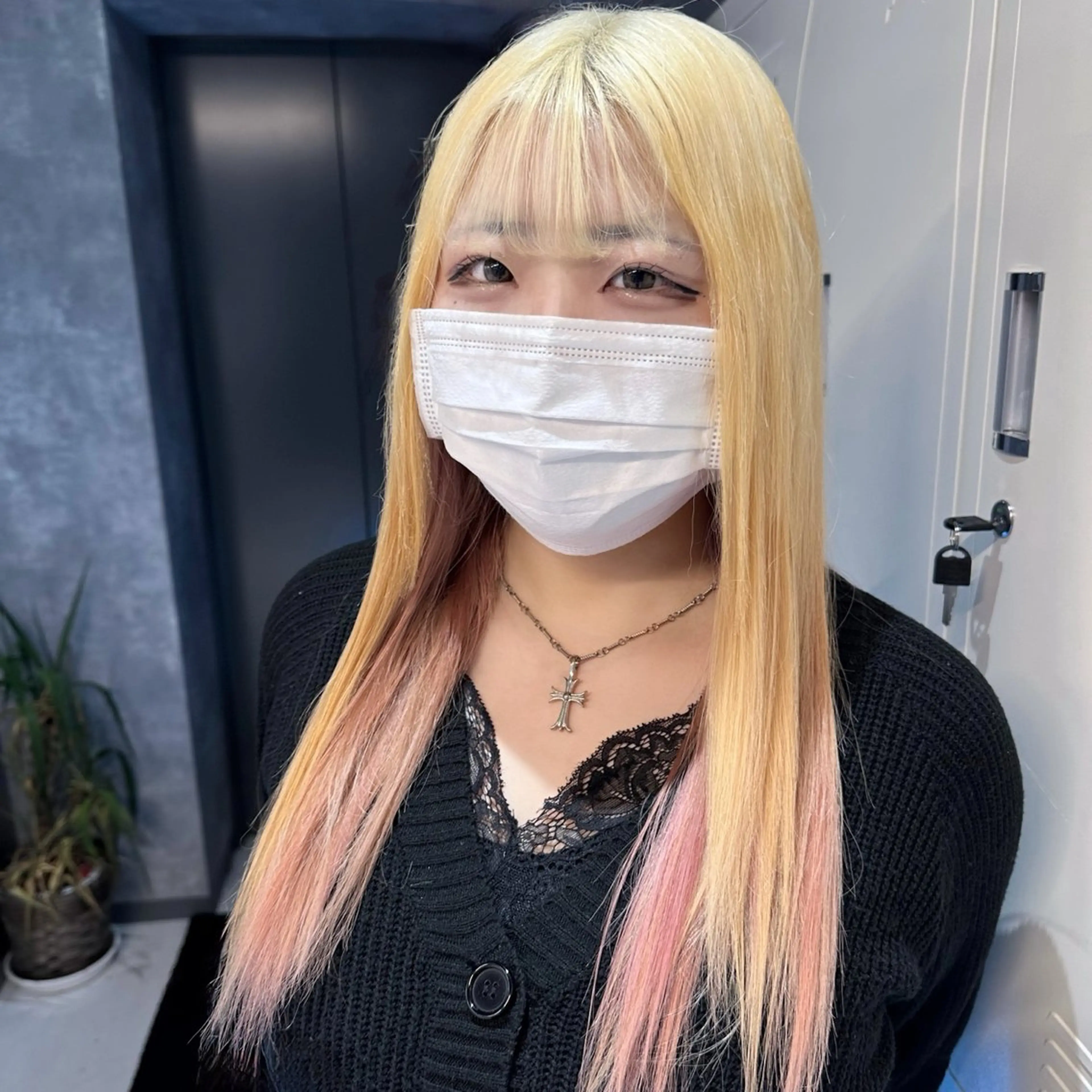 ミディアム face所属・🦋艶カラー🦋 sakiaのヘアスタイル