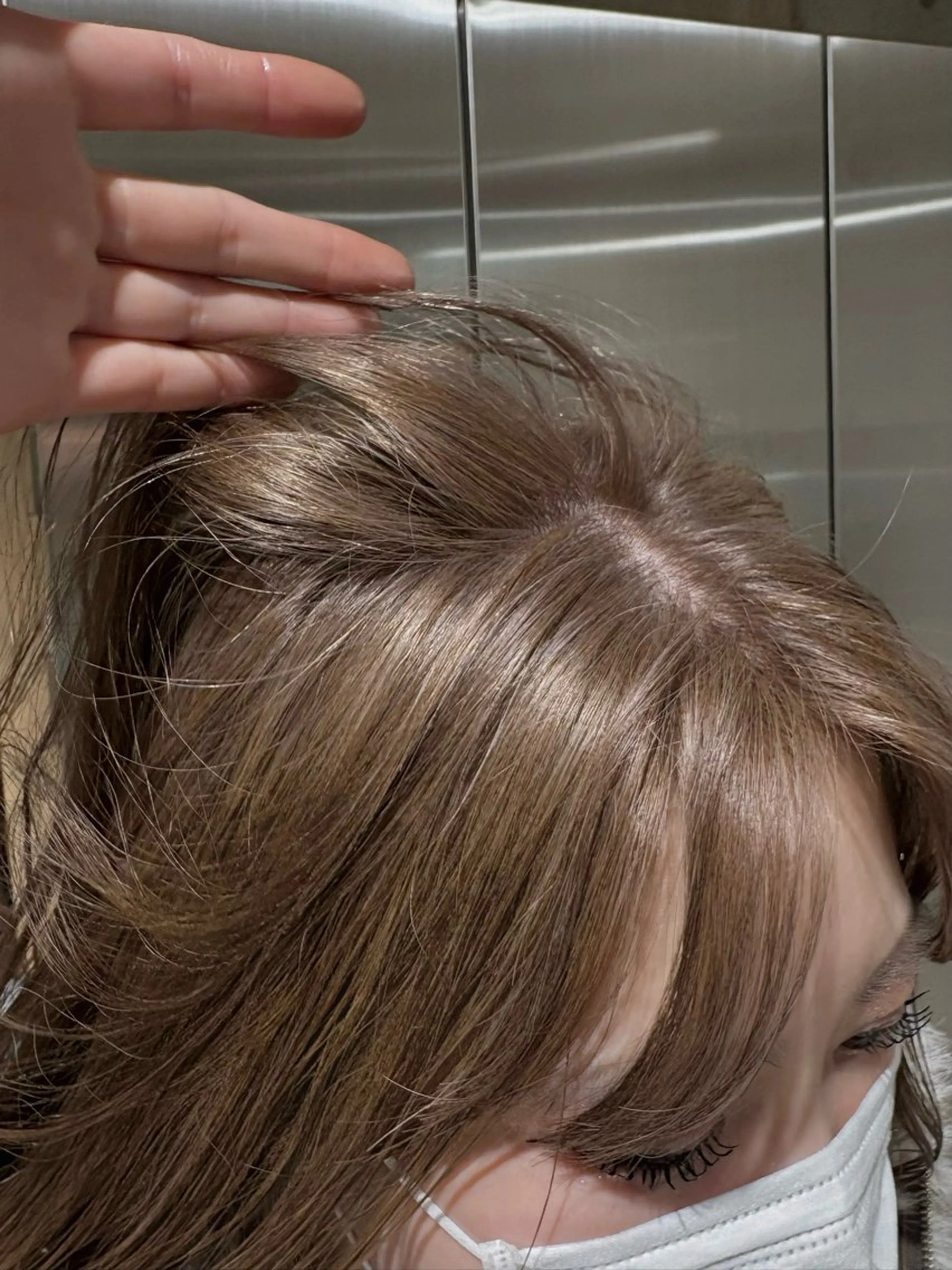 retouch+color  treatment付き🪡🧶の写真