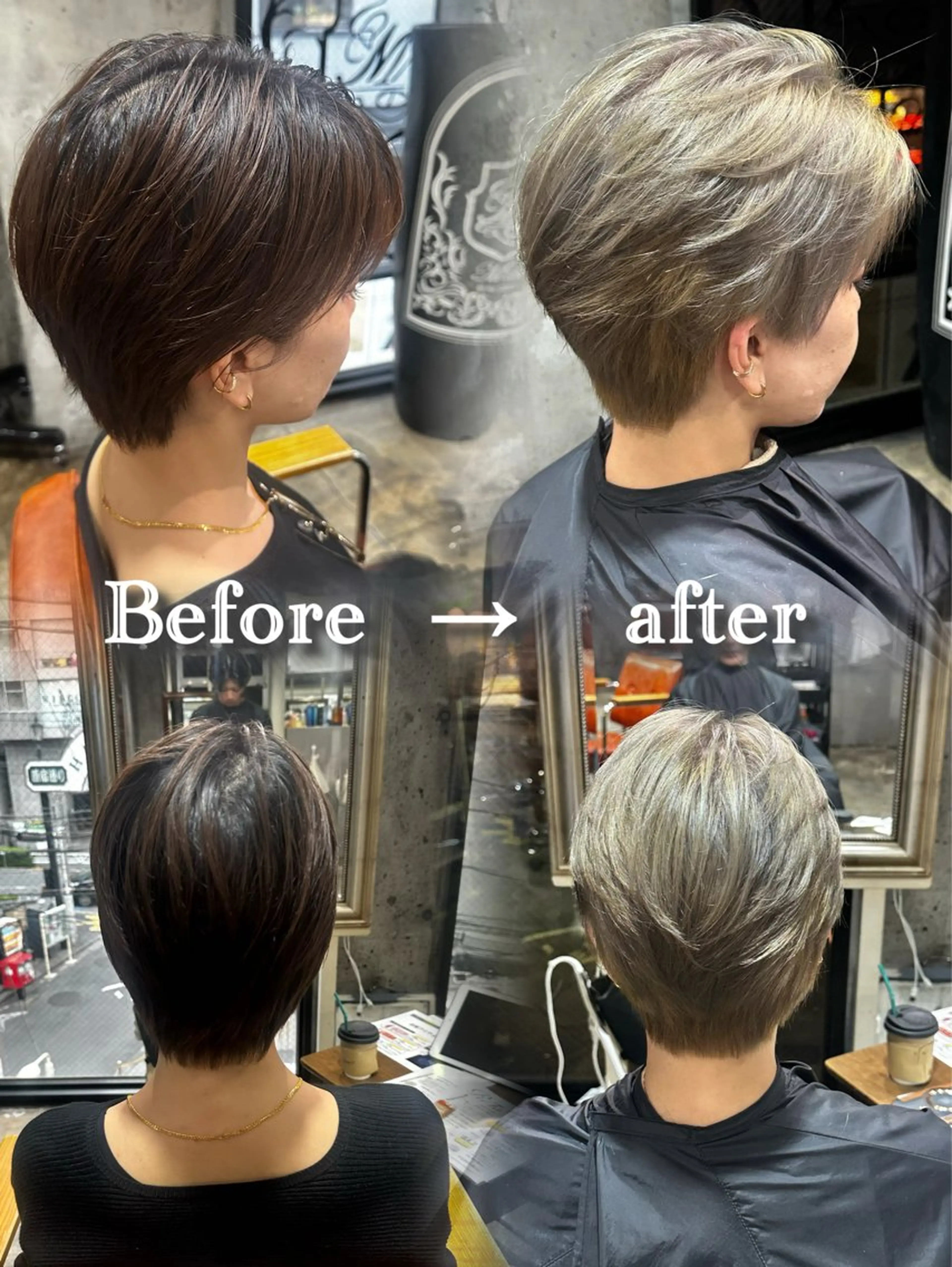 カラー ヘアカラー 【💎ツヤ髪💎】 ダメージレスカラー✨のヘアスタイル