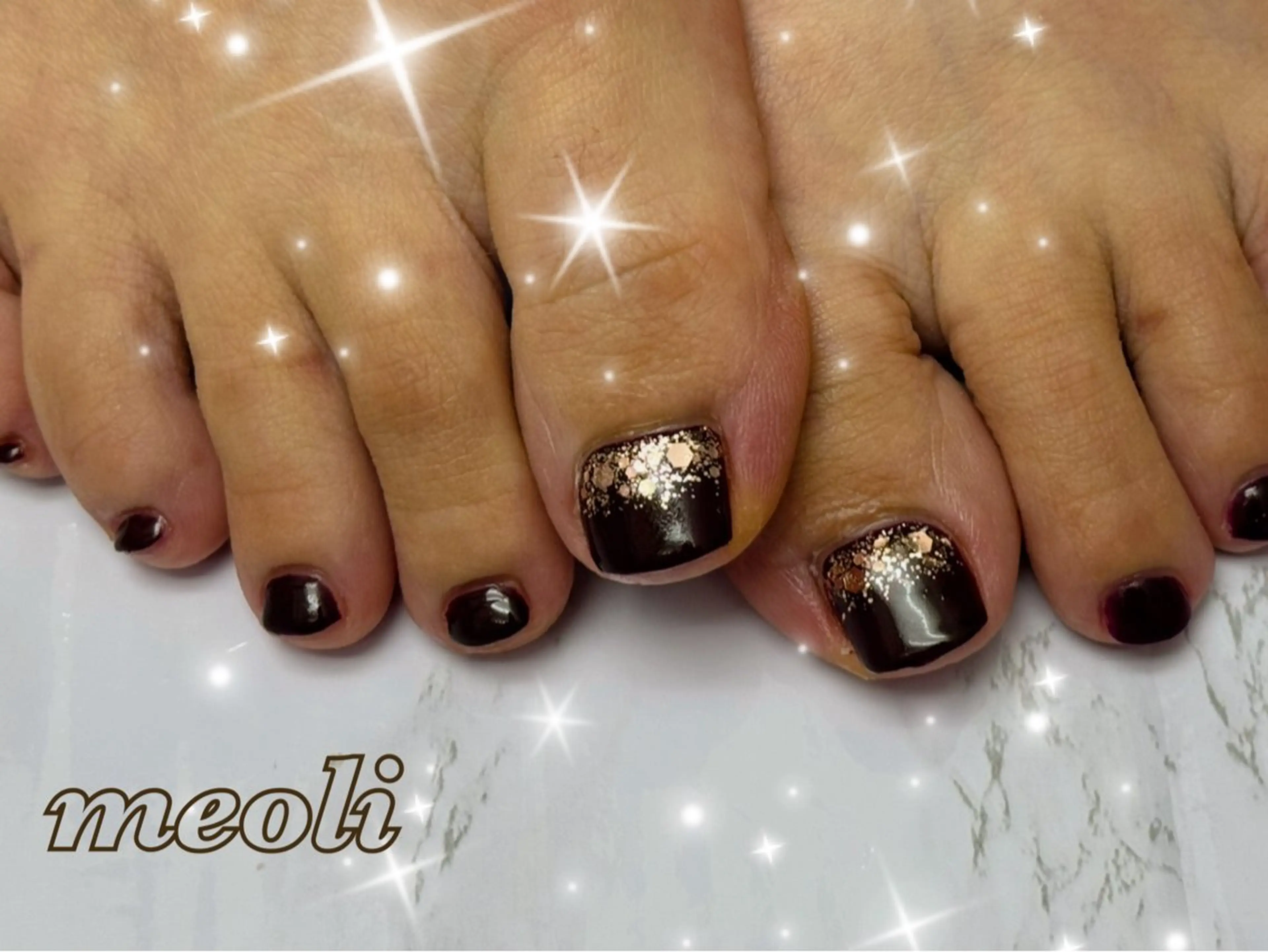 ネイル フットネイル nail salon meoli ヒトミのネイルデザイン