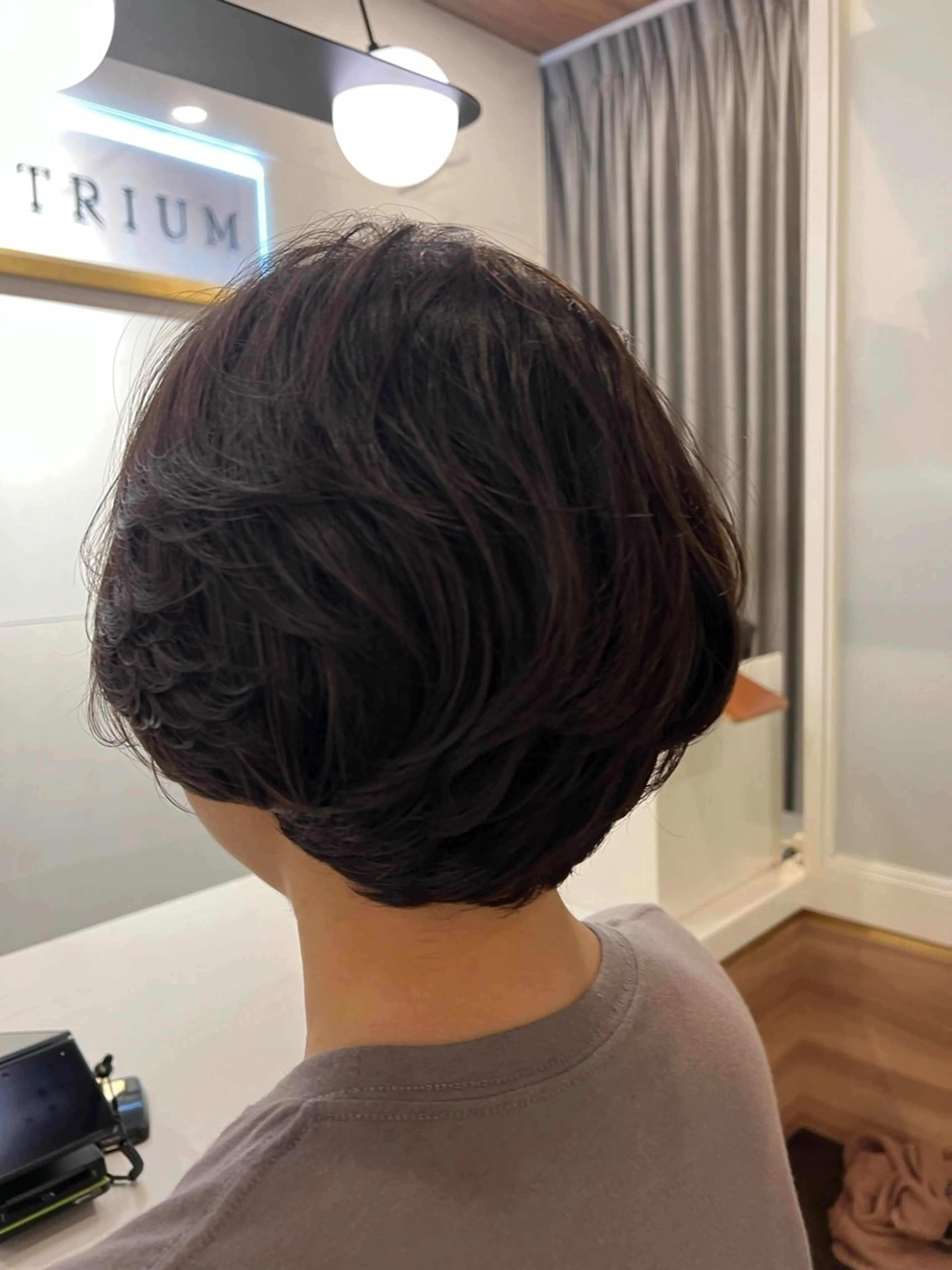 ショート パーマ パーマ BEAUTRIUM 穂乃香のヘアスタイル