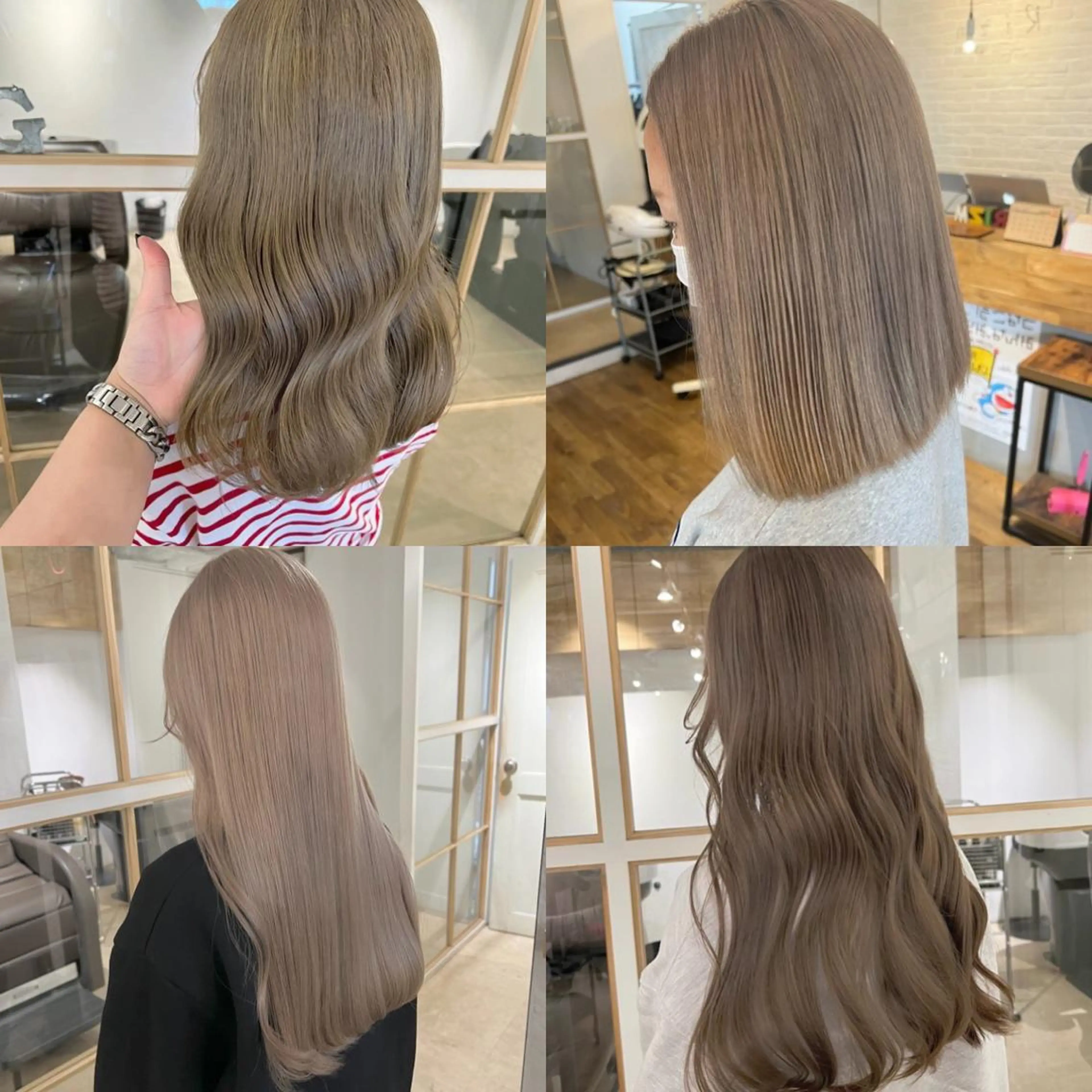 ミディアム カラー ベージュカラー sio.nail&eyebrow salon shimokitazawa2号店所属・nailist mana𖤐´-のネイルデザイン