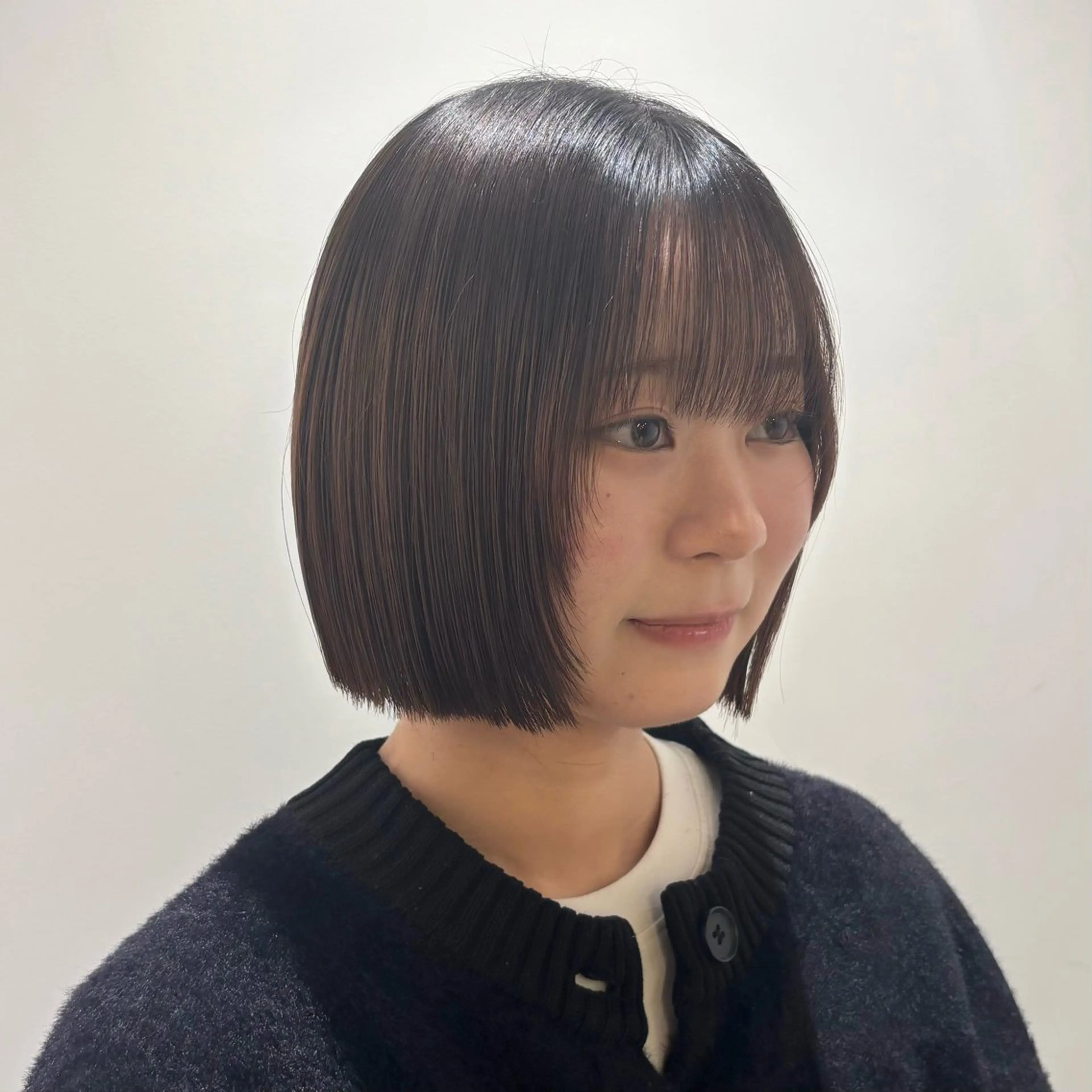 ショート のむらあんじゅ/ 韓国風レイヤーೀのヘアスタイル