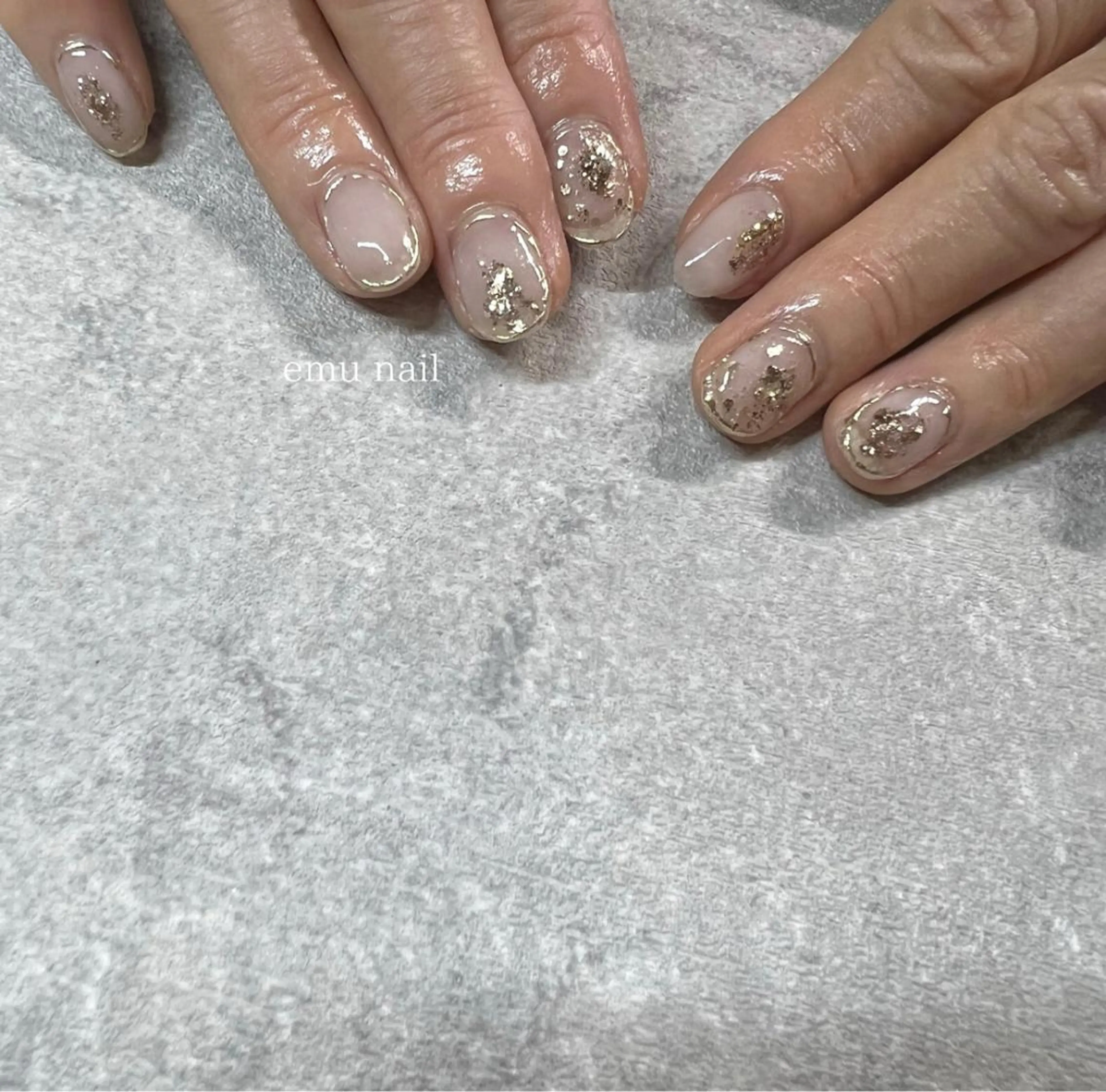 ネイル ショートネイル emu nailのネイルデザイン