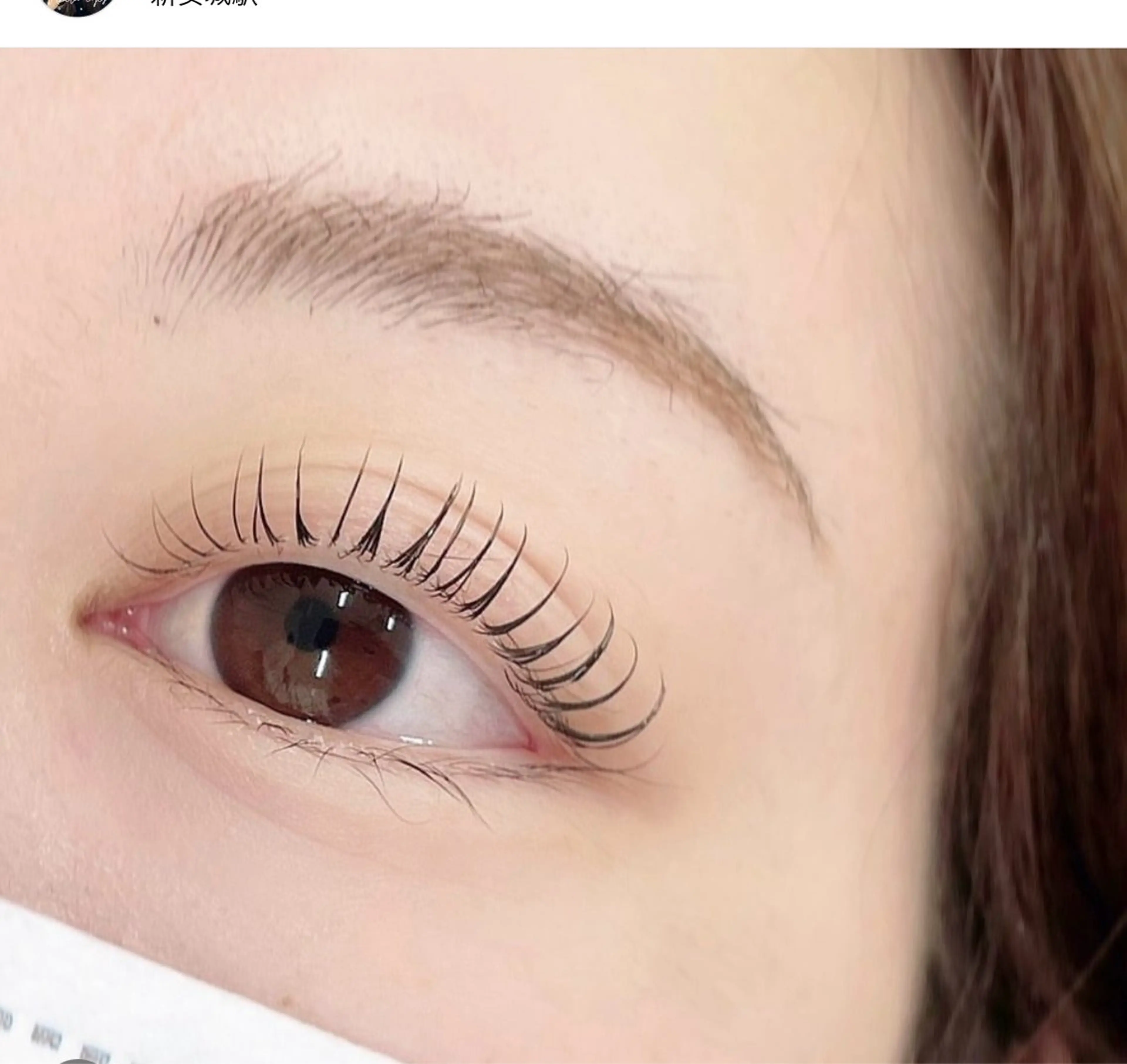 マツエク・マツパ マツパ HAIRMAKE notice所属・notice YUIのマツエク・マツパデザイン