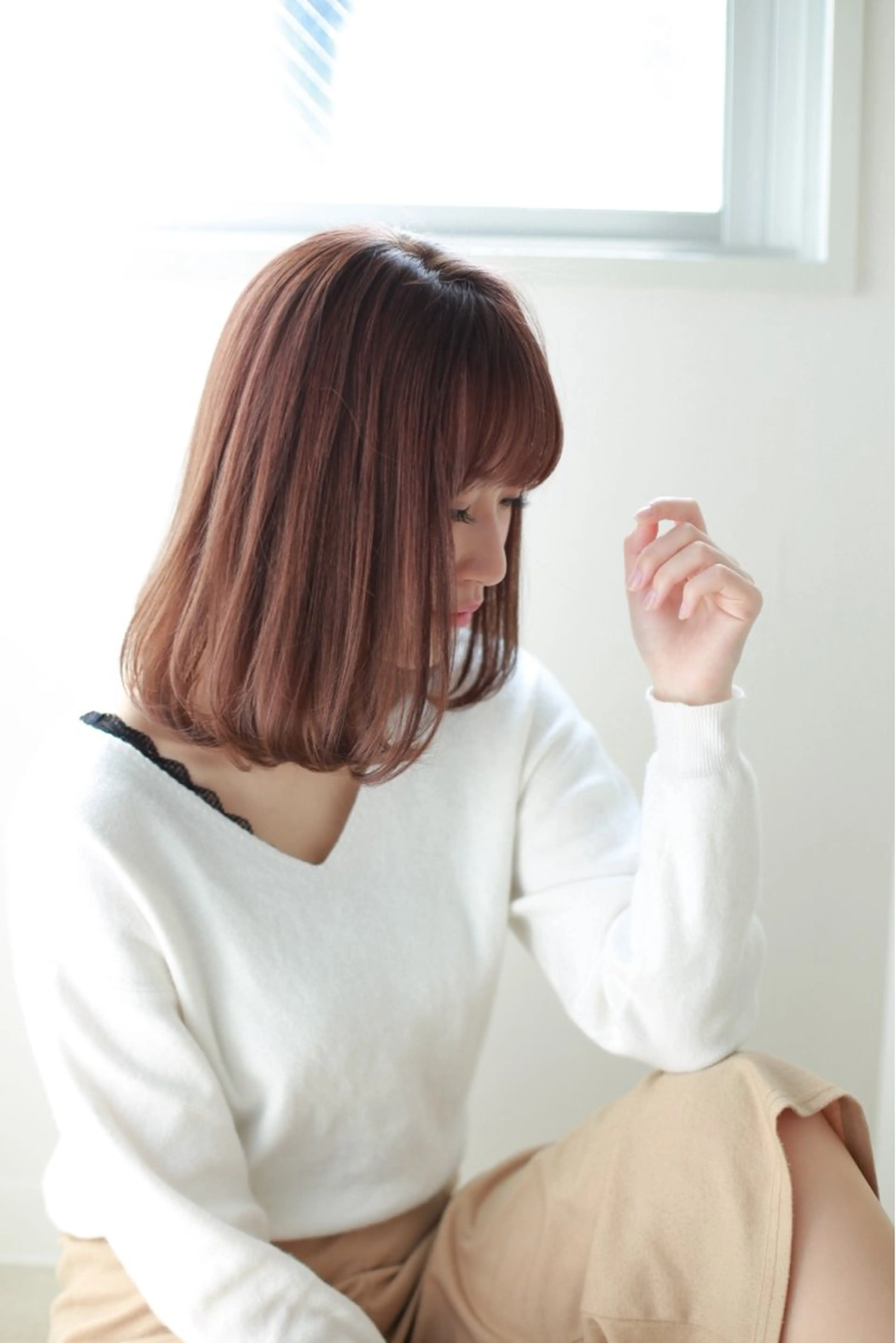 カラー パーソナルカラー診断 /伏見/赤坂 茉央のヘアスタイル