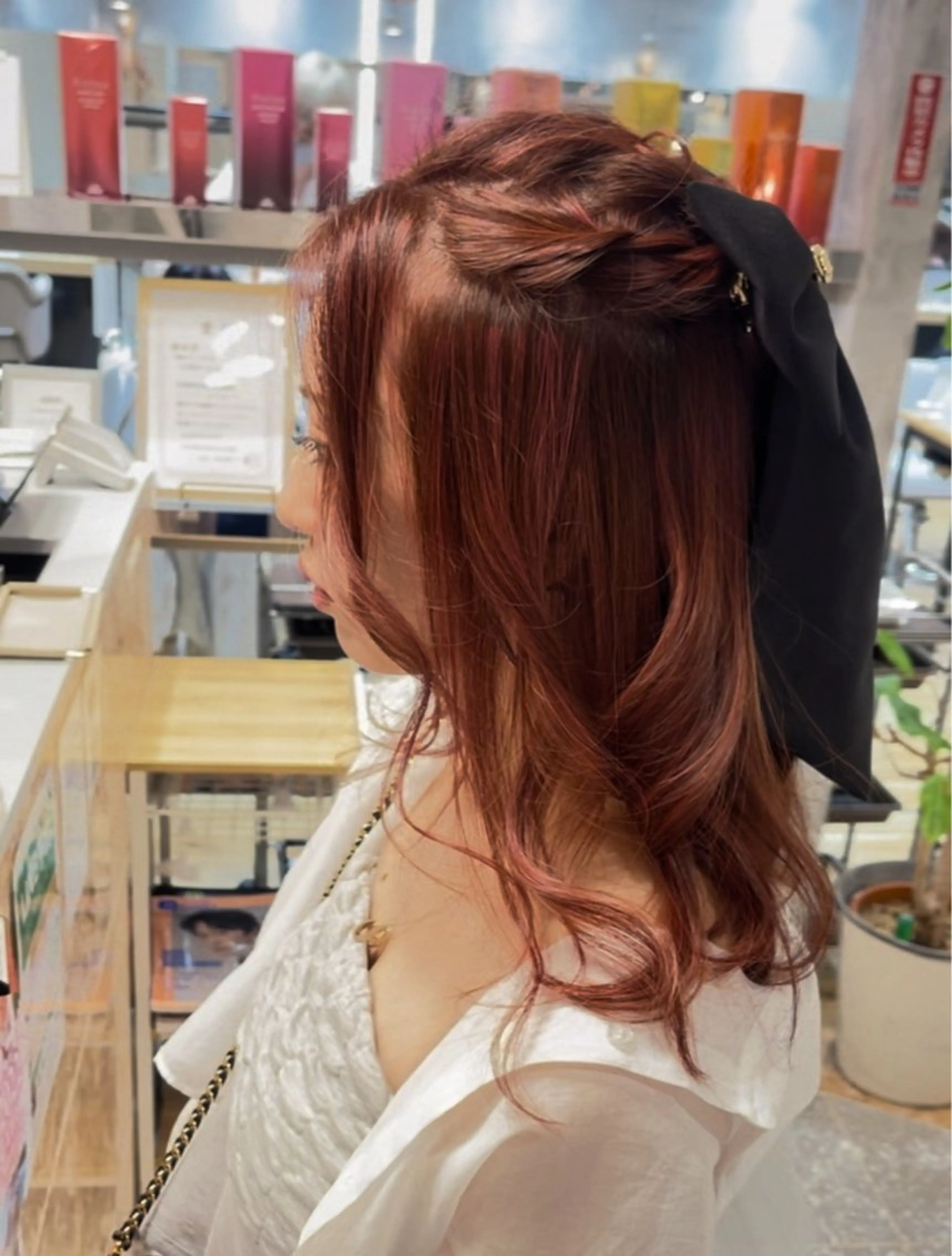 セミロング カラー カット ヘアカラー fizelleあべのルシアス所属・fizelle阿倍野 ゆーしんのヘアスタイル