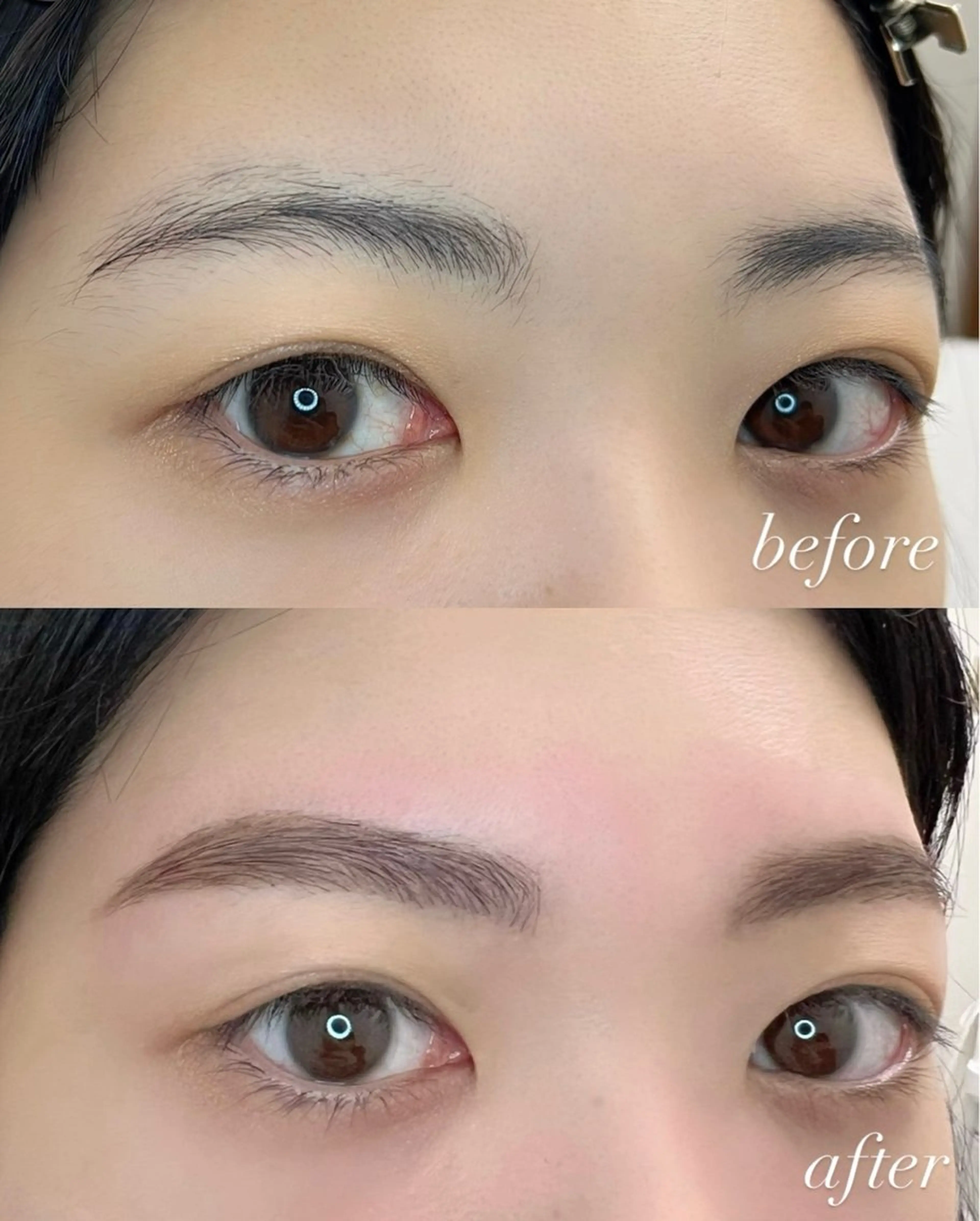 アイブロウ 眉毛ワックス脱毛 & by produceのマツエク・マツパデザイン