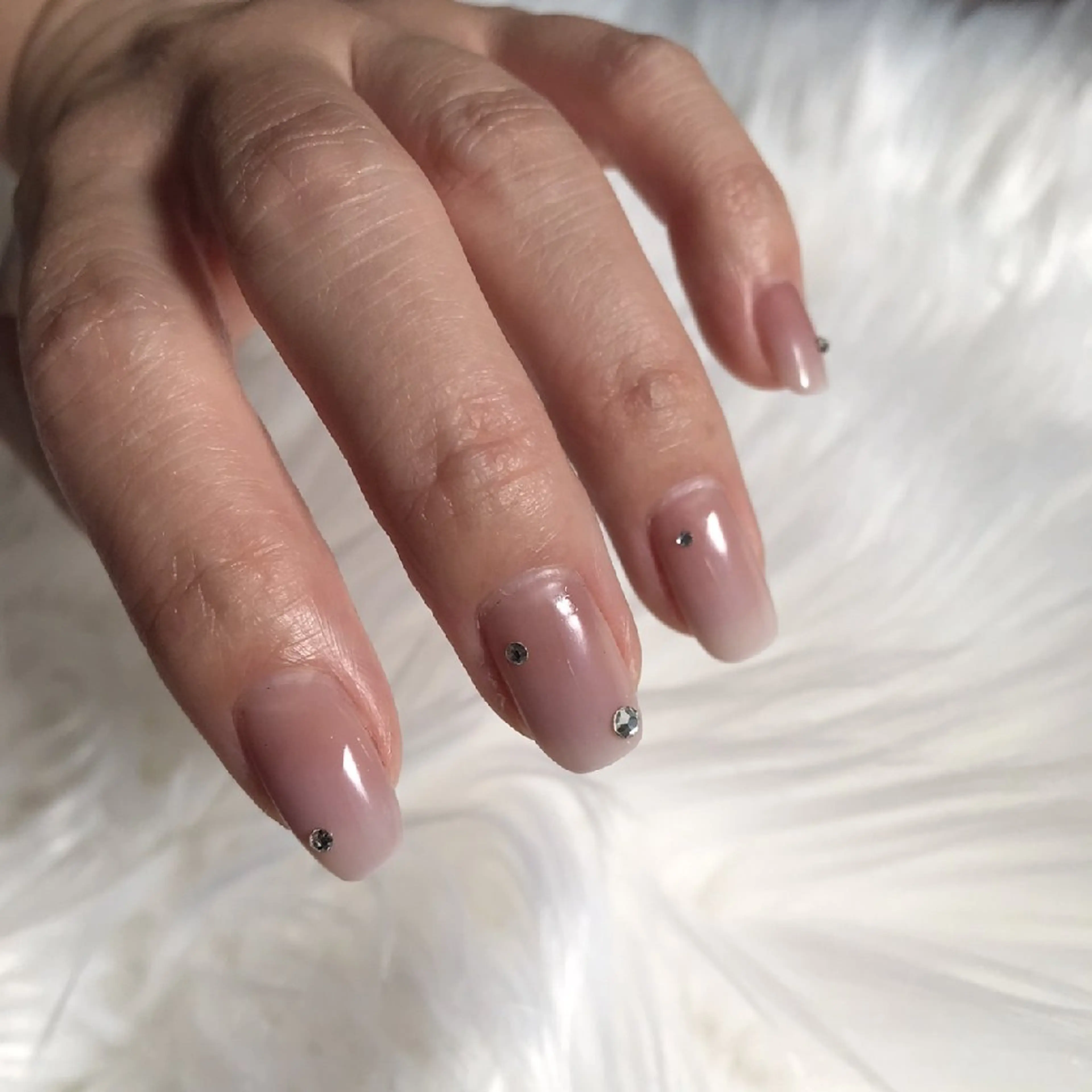 ネイル フレンチネイル グラデーション Nails MILAURO所属・MIYUKI /大人シンプルネイルのネイルデザイン