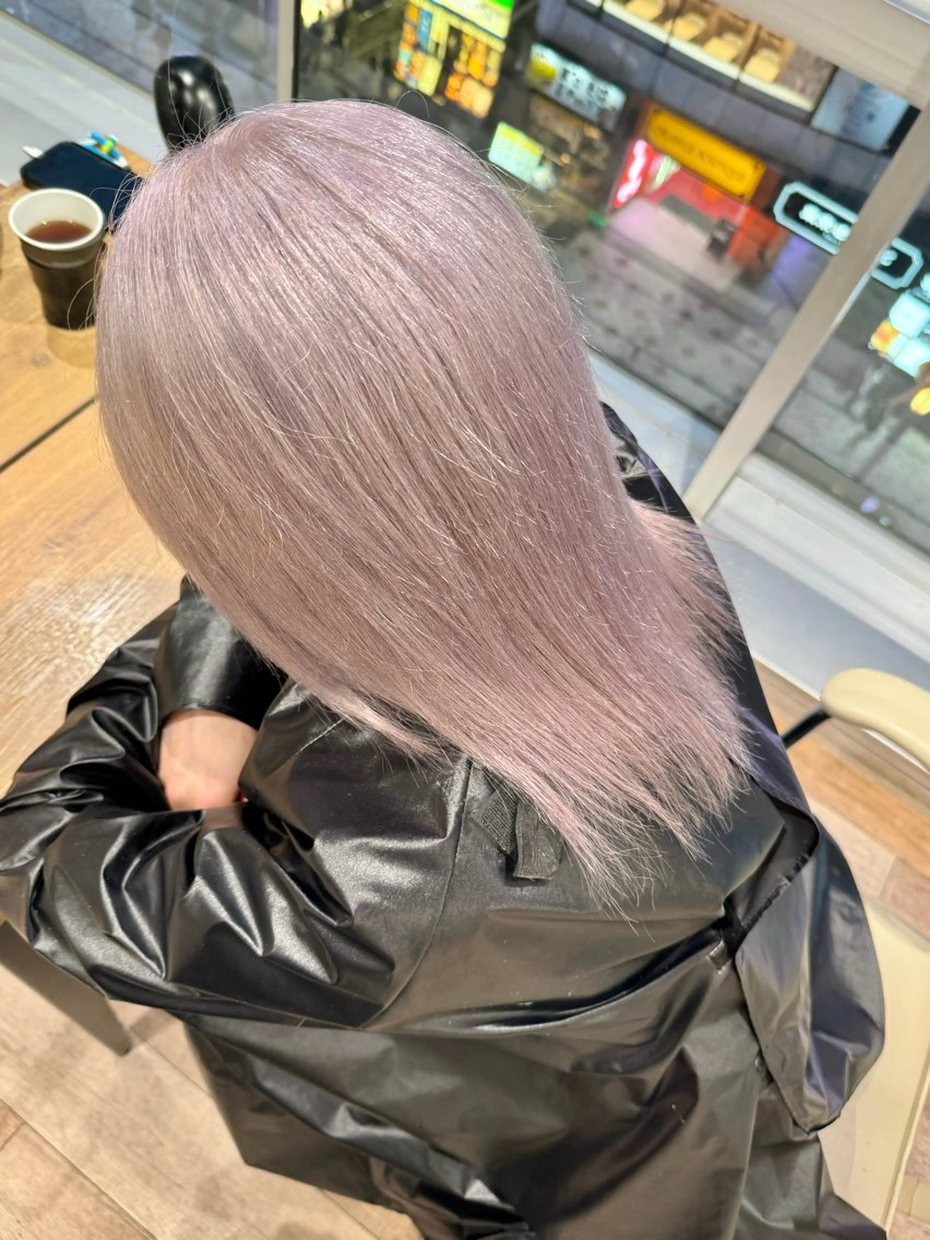 ロング カラー 新宿/レイヤー/ ブリーチ/西川翔真のヘアスタイル