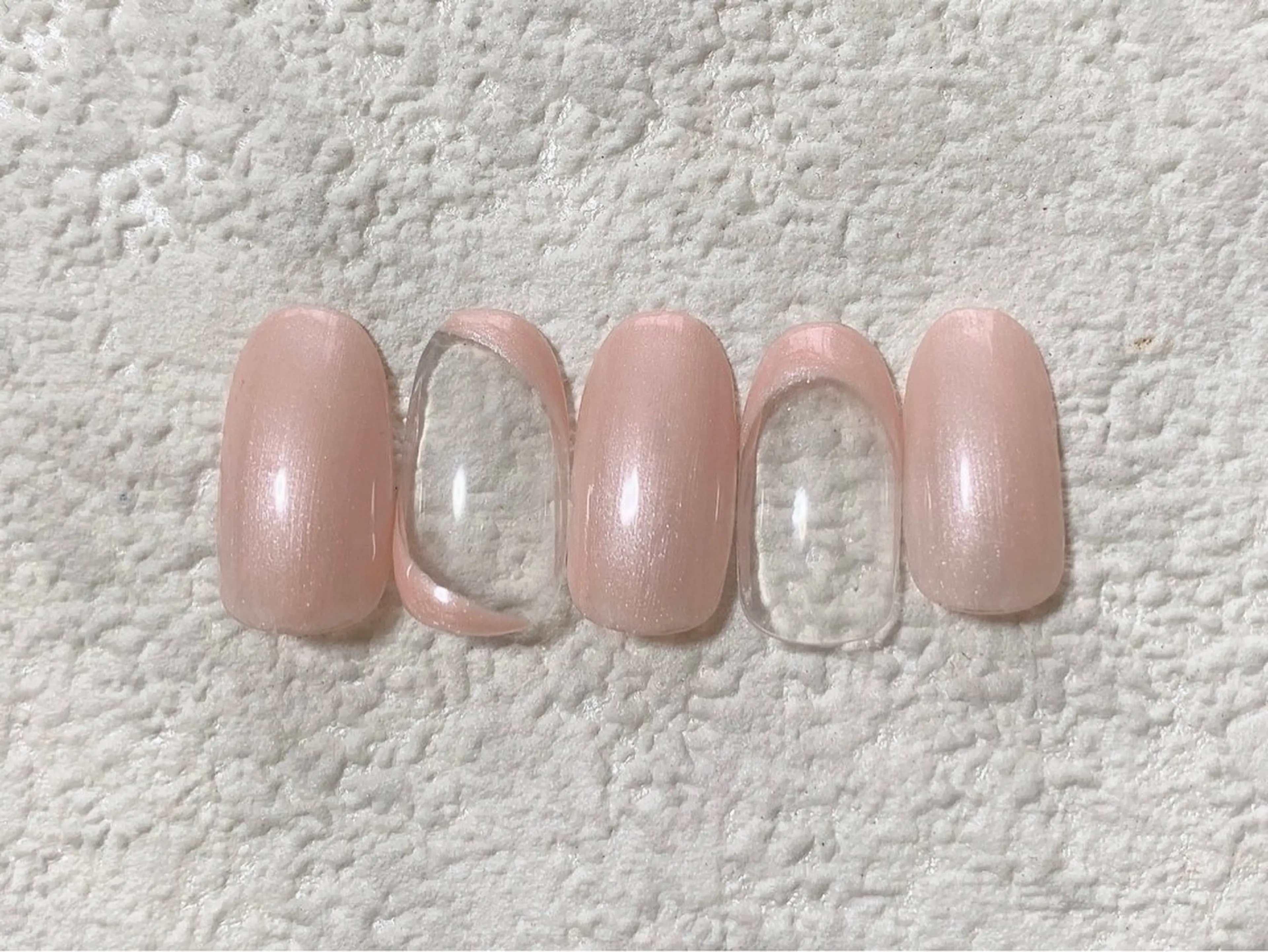 ネイル オーロラネイル フットネイル フレンチネイル ジェルネイル 韓国ネイル ハンドネイル kiki nail 二子玉川のネイルデザイン