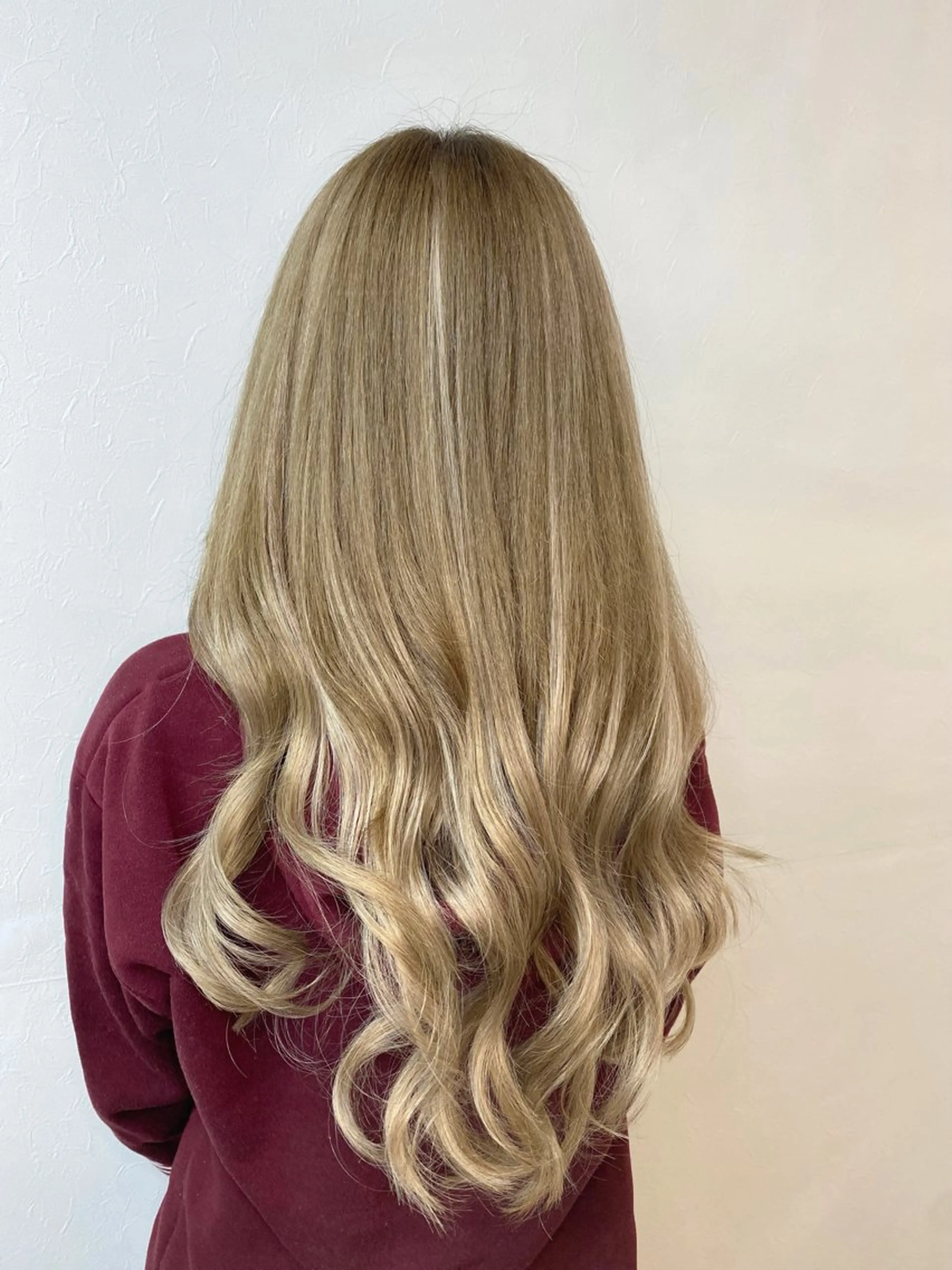 ロング カラー シールエクステ ダブルカラー エクステ トリートメント GLOSS♡ ヤマガミコウジのヘアスタイル