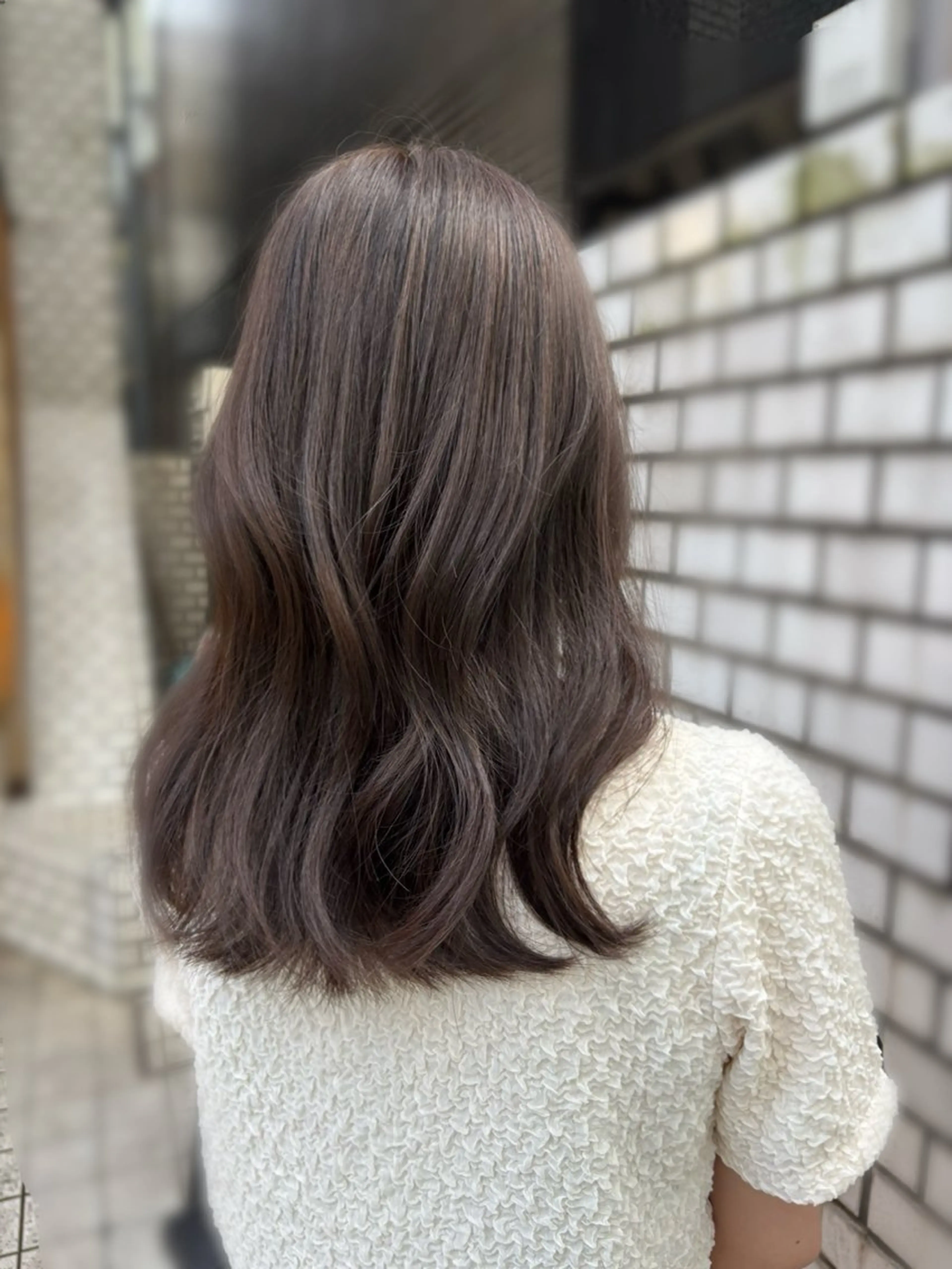 カット＋うる艶カラー＋前処理TR＋仕上げスタイリング付き🌟の写真